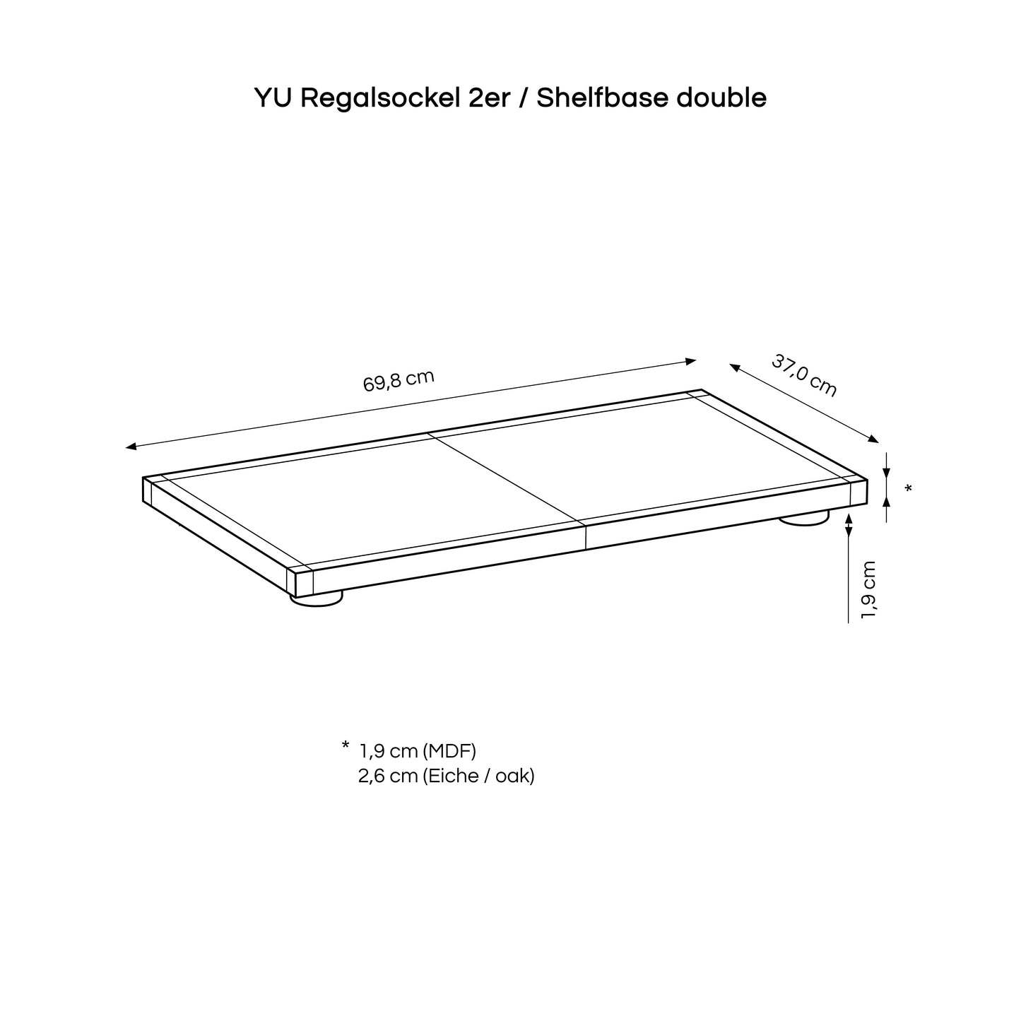 YU shelfbase / 1 series / 3 series / 5 series