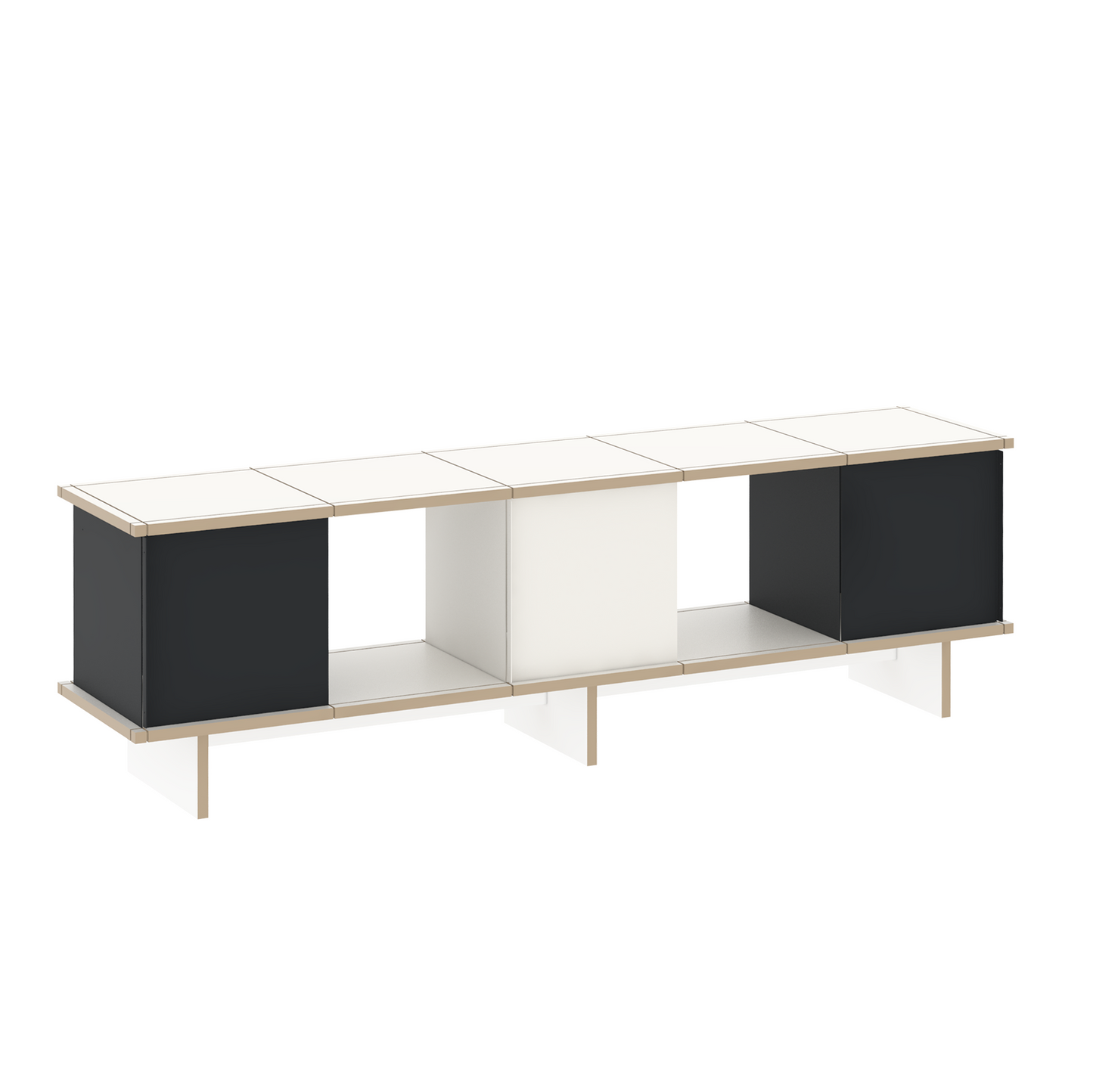 YU SIDEBOARD 5 series / MDF white