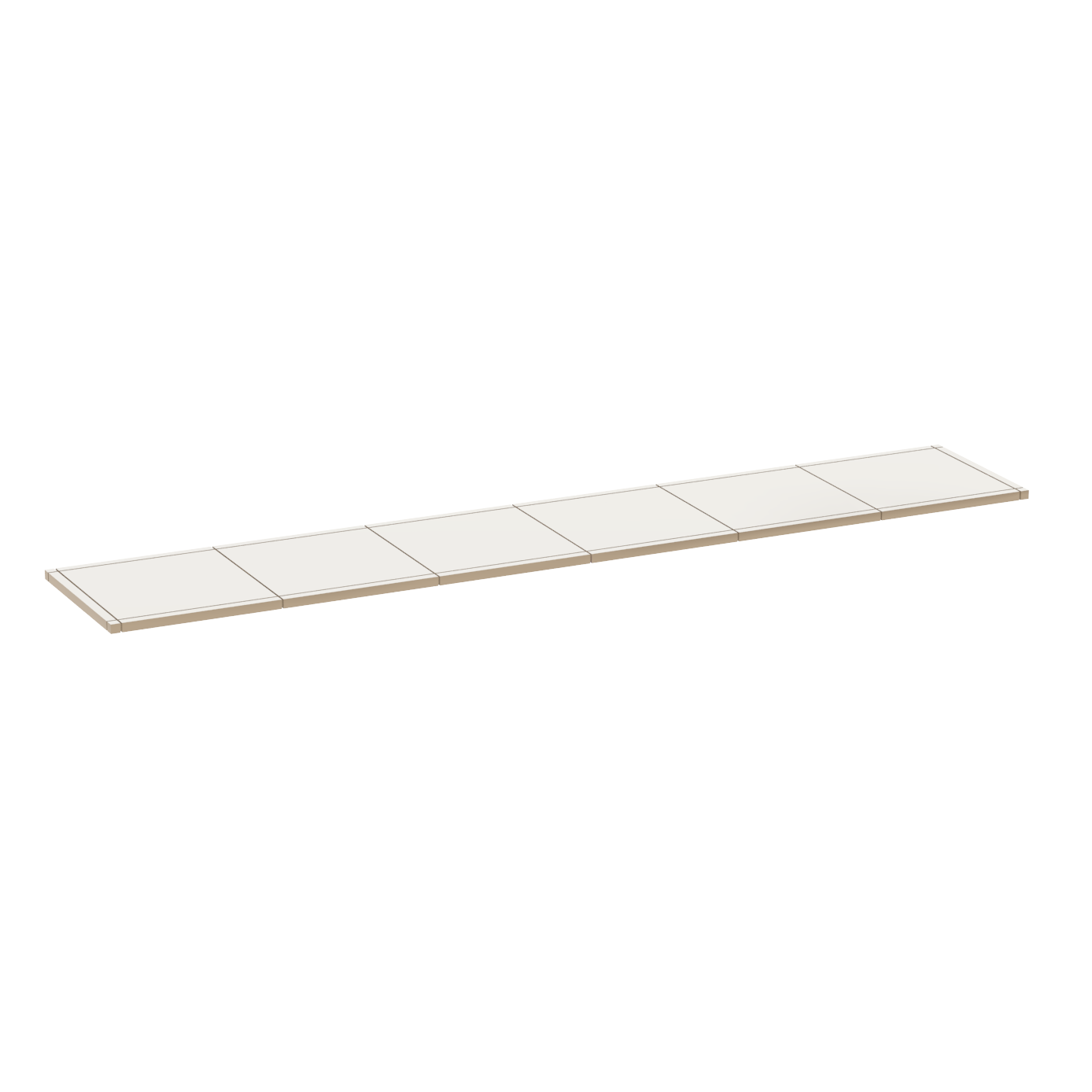 YU Board MDF white