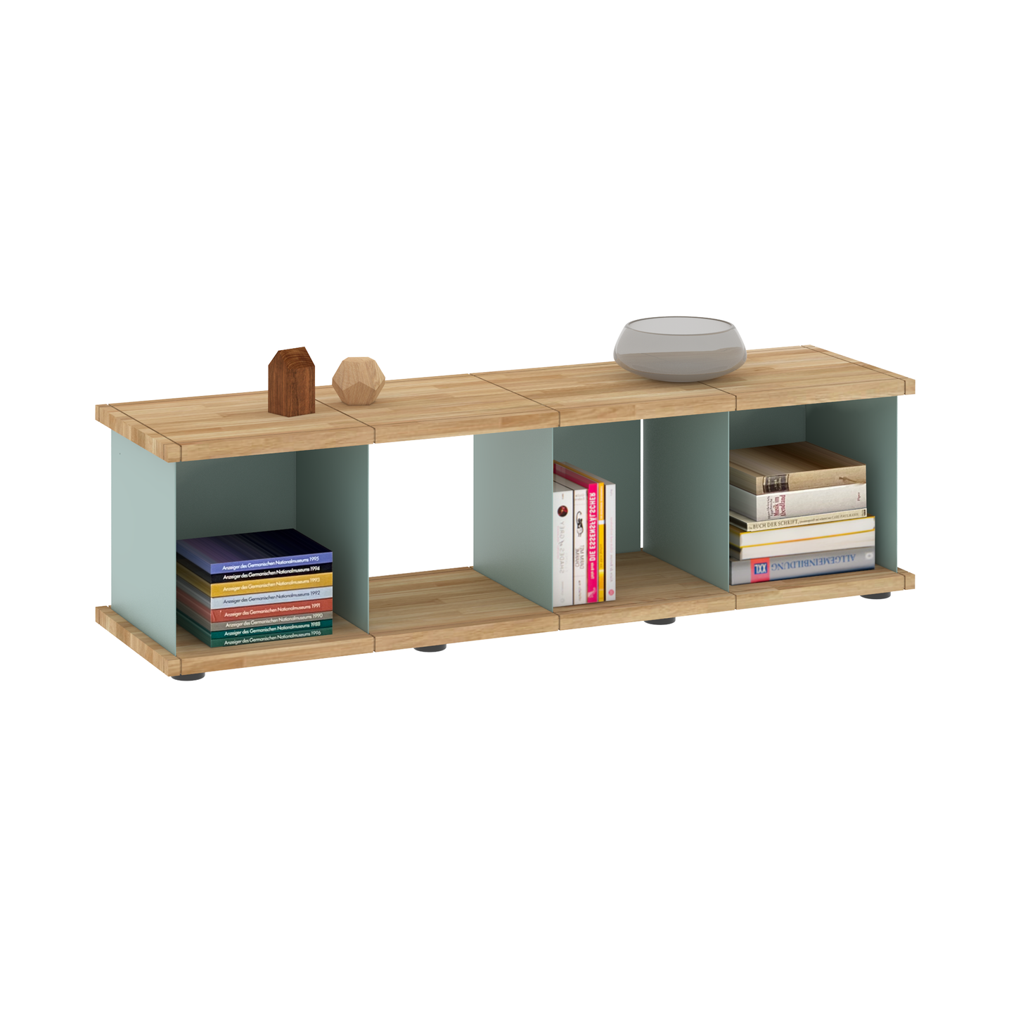 YU SHELF 4er / Eiche geölt