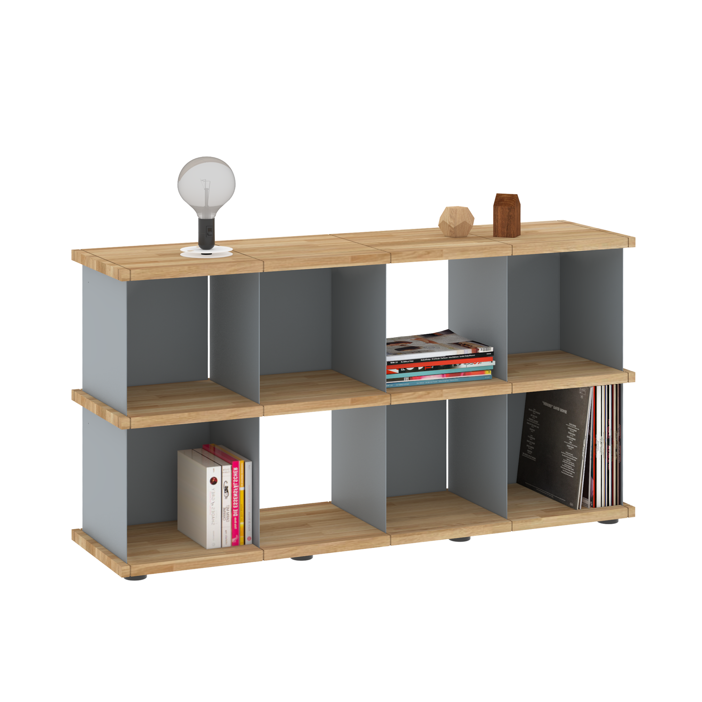 YU SHELF 4er / Eiche geölt