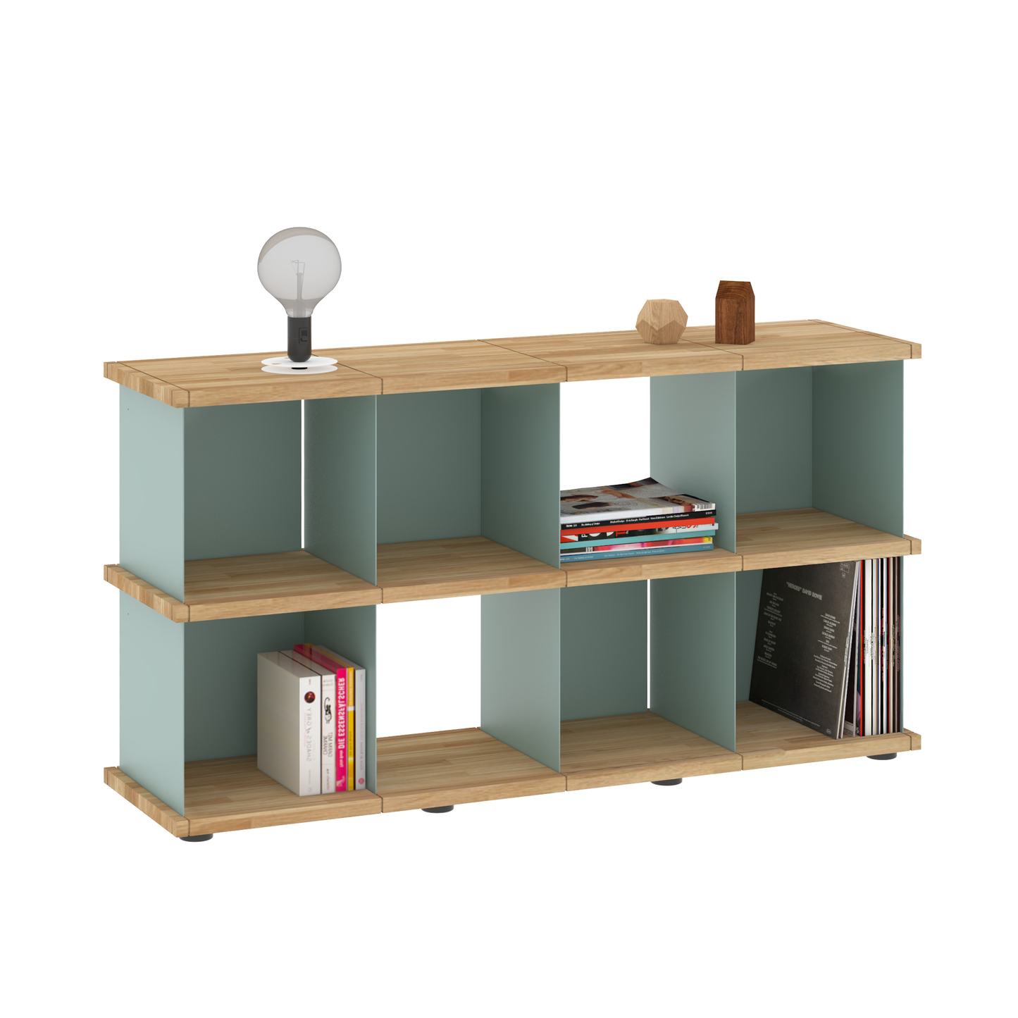 YU SHELF 4er / Eiche geölt