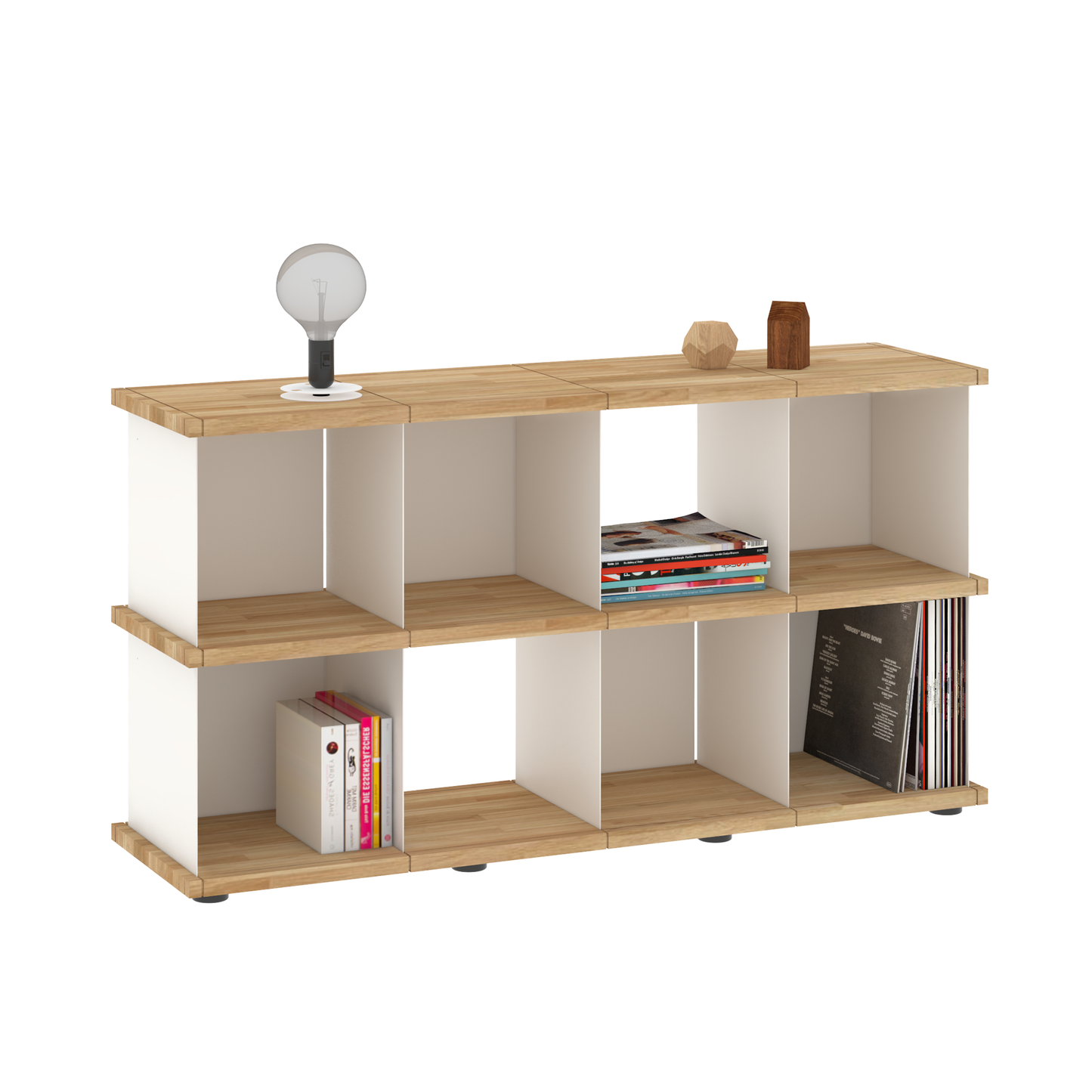 YU SHELF 4er / Eiche geölt