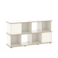 YU SHELF 4er / MDF weiß