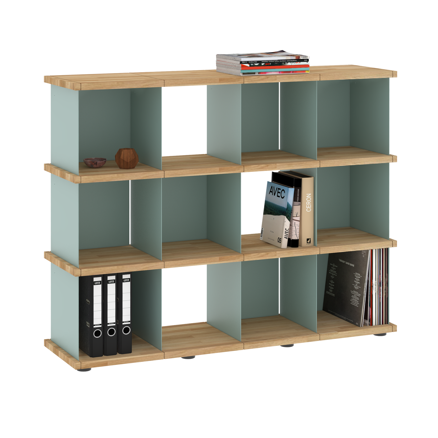 YU SHELF 4er / Eiche geölt