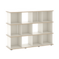 YU SHELF 4er / MDF weiß