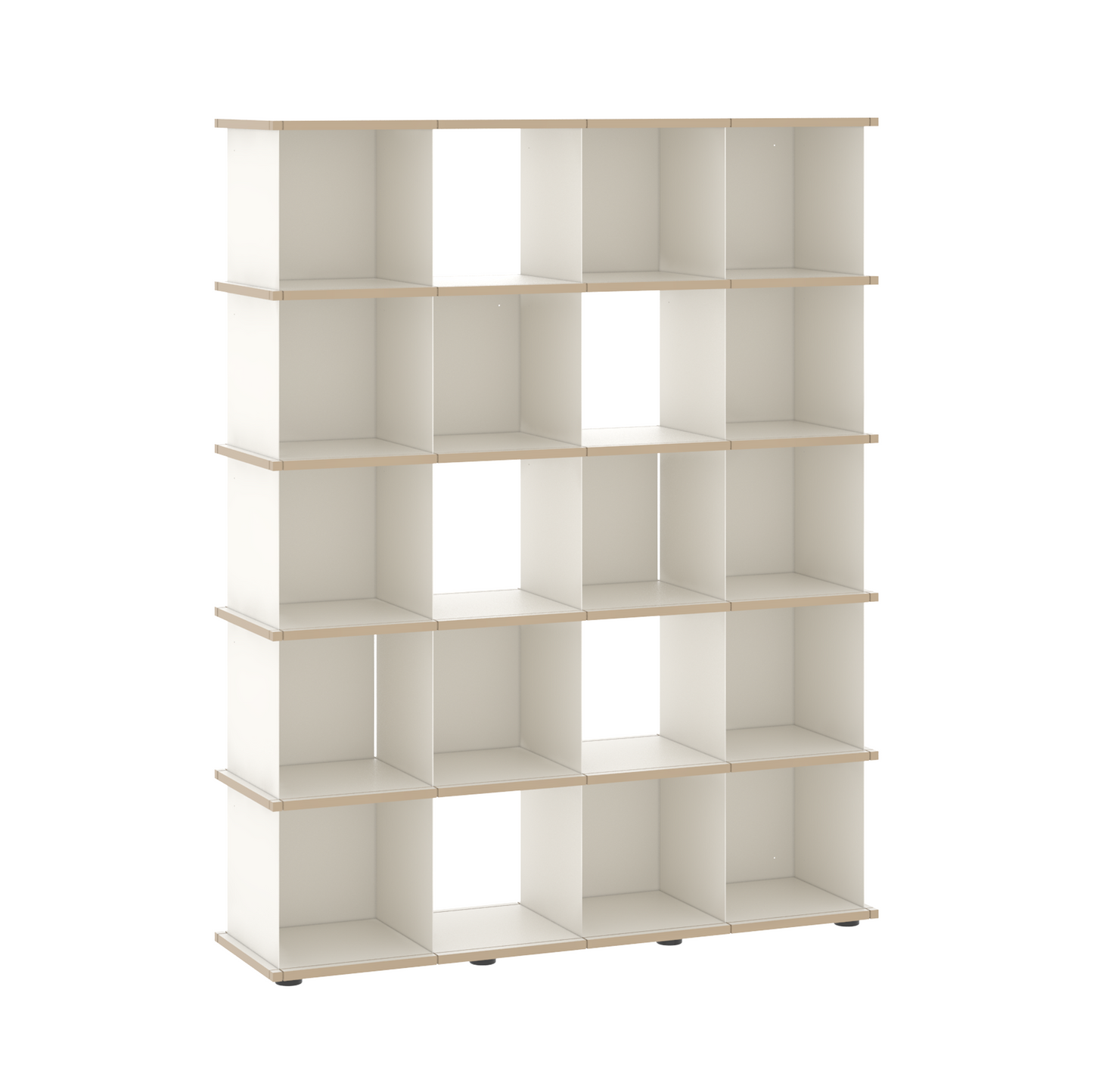 YU SHELF 4er / MDF weiß