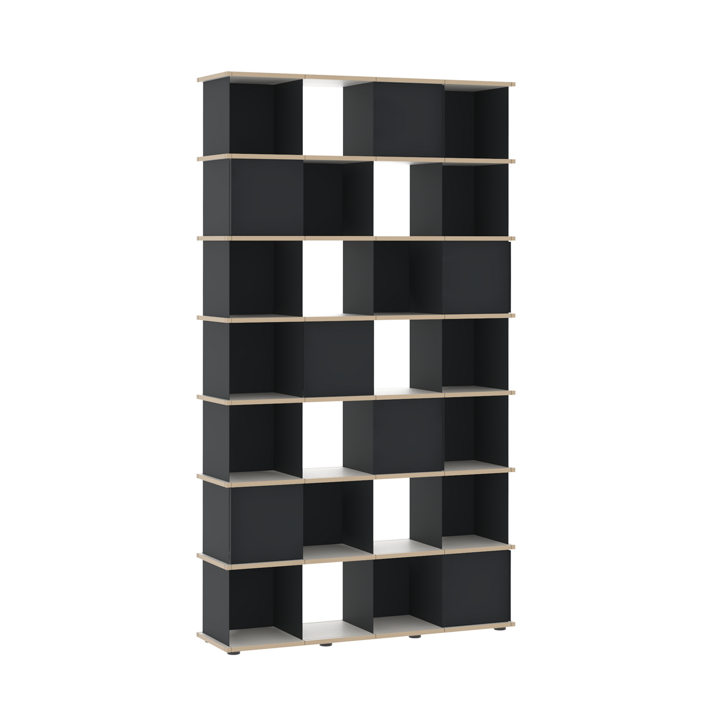 YU SHELF 4er / MDF weiß