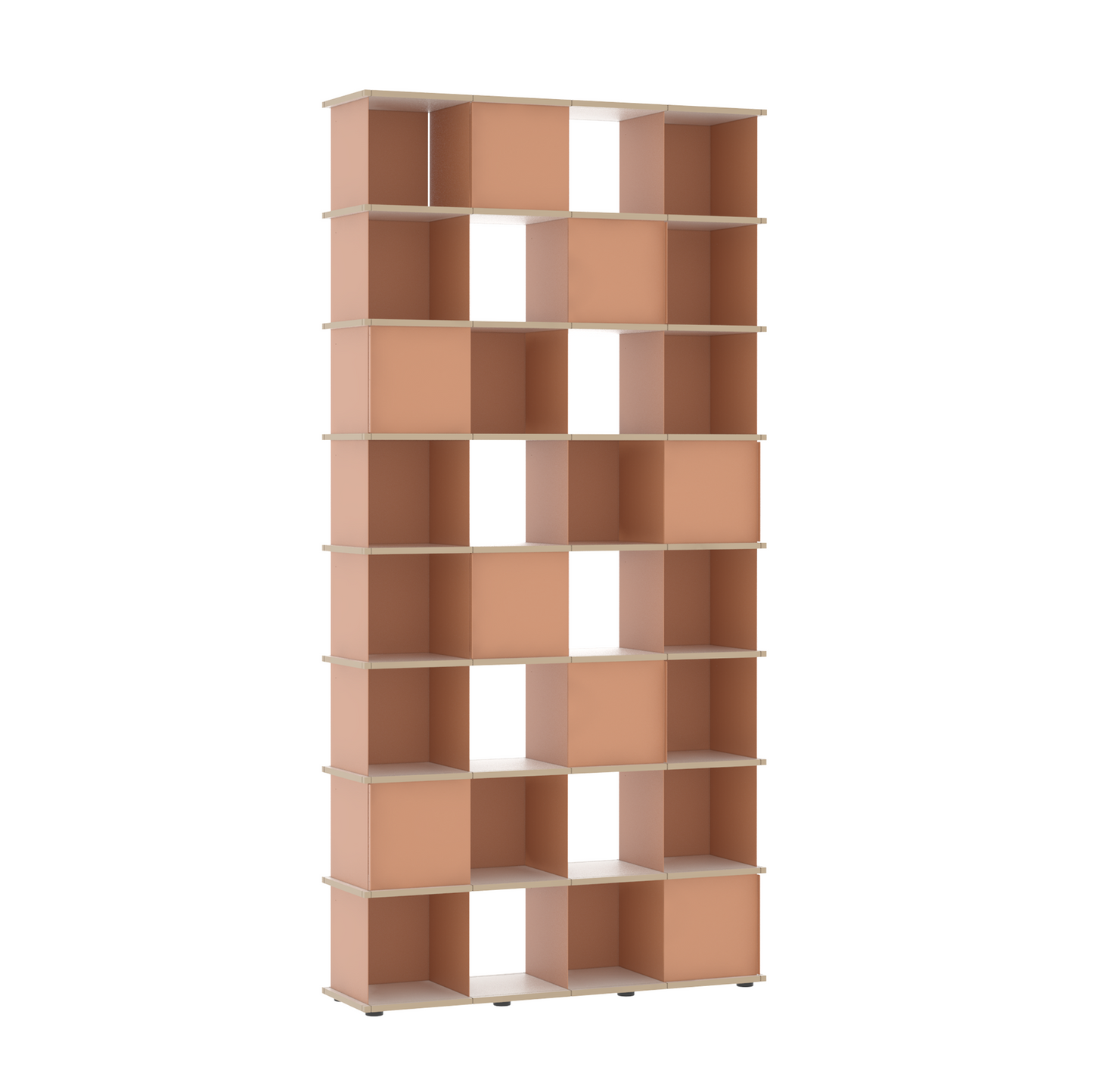 YU SHELF 4er / MDF weiß