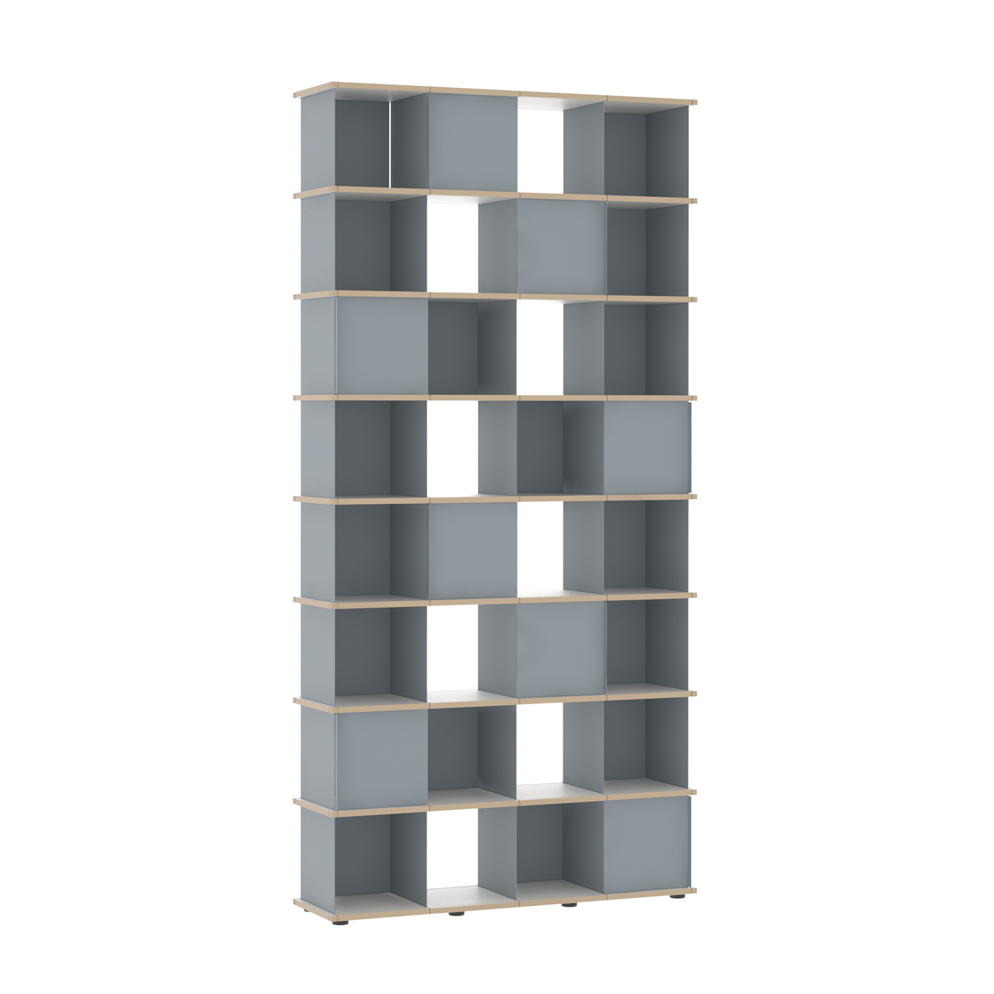 YU SHELF 4er / MDF weiß