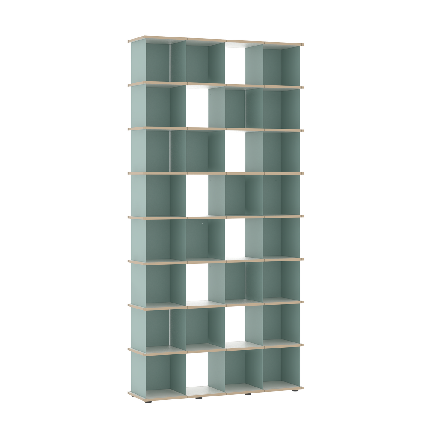 YU SHELF 4er / MDF weiß