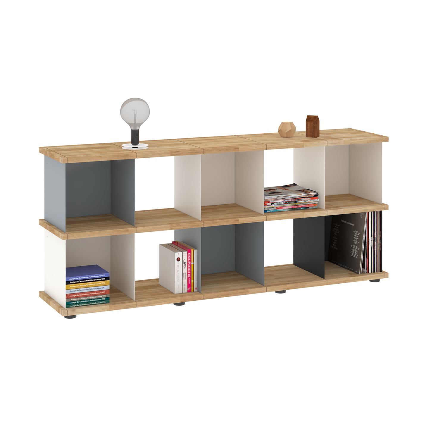 YU SHELF 5er / Eiche geölt