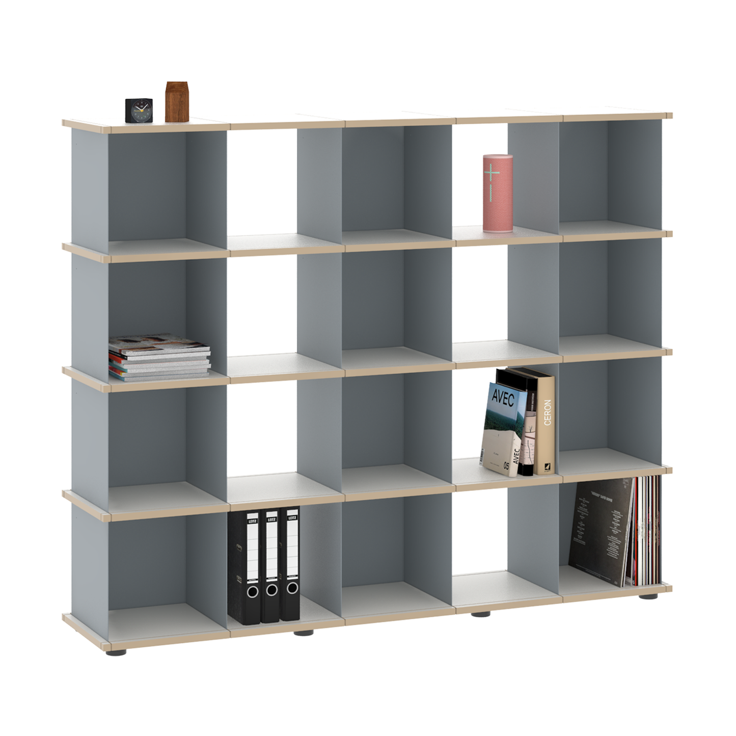 YU SHELF 5er / MDF Weiß