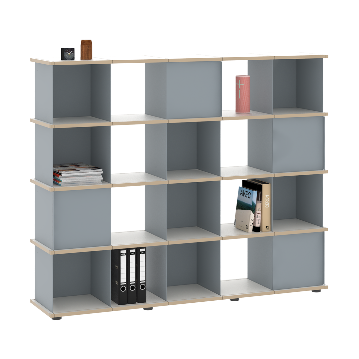 YU SHELF 5er / MDF Weiß