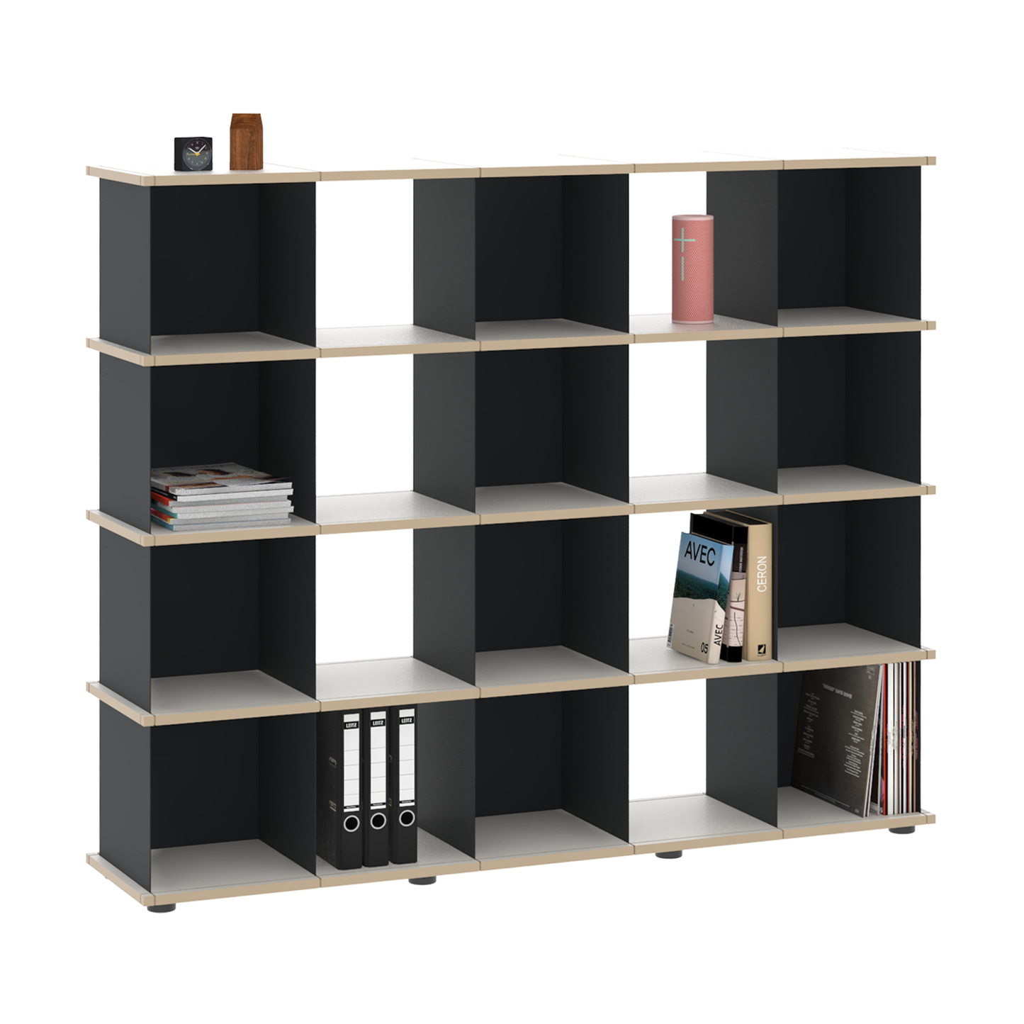 YU SHELF 5er / MDF Weiß