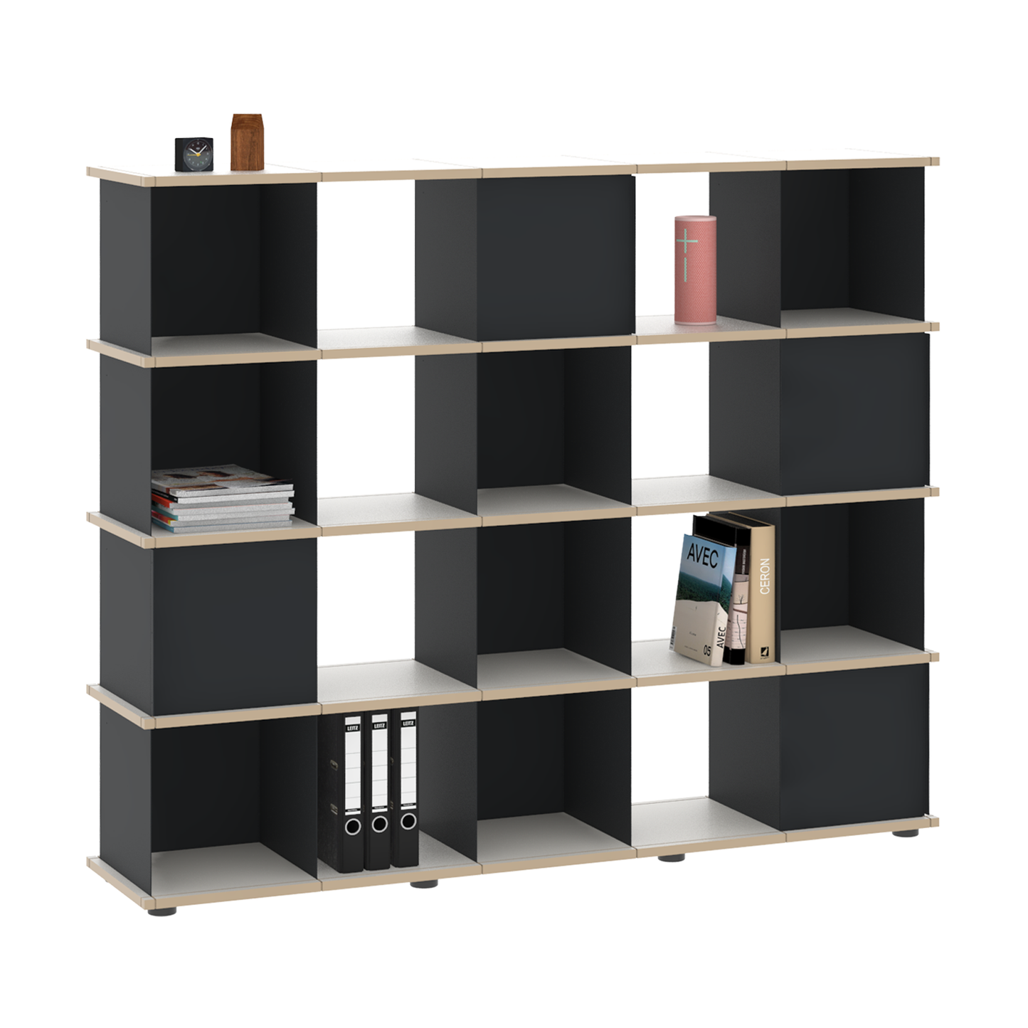 YU SHELF 5er / MDF Weiß