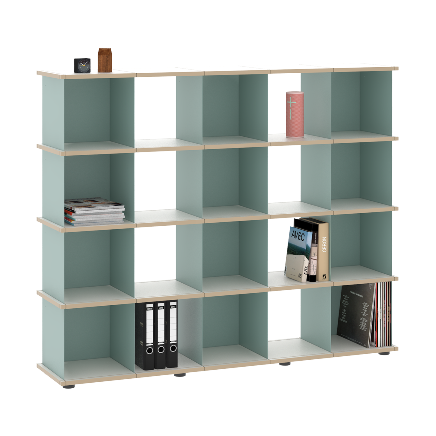 YU SHELF 5er / MDF Weiß