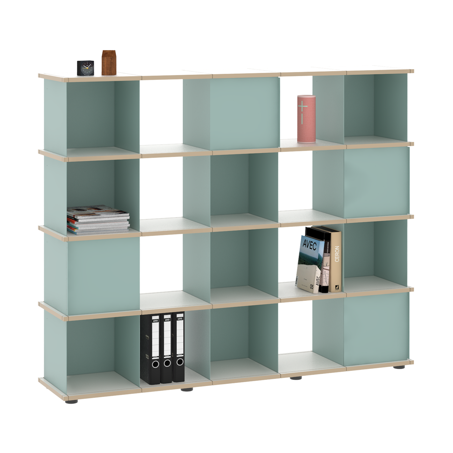 YU SHELF 5er / MDF Weiß