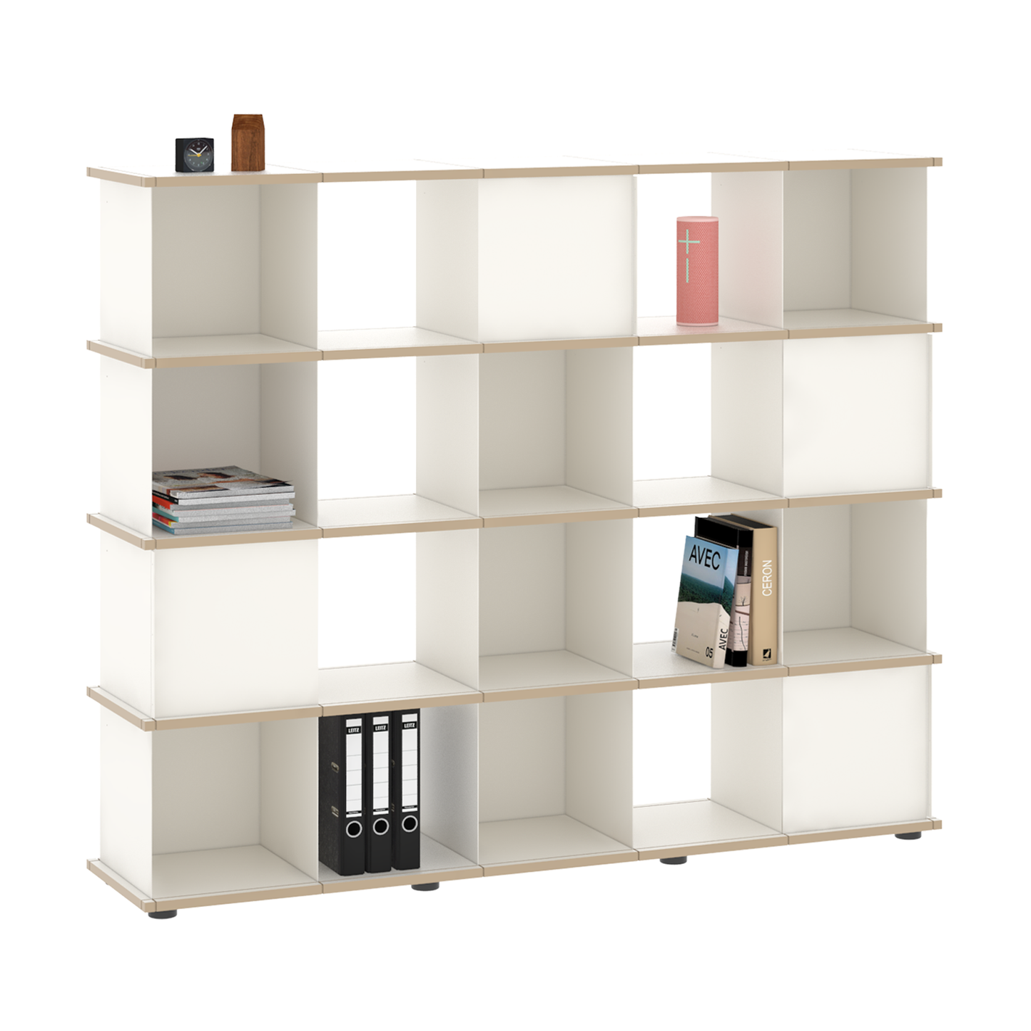 YU SHELF 5er / MDF Weiß