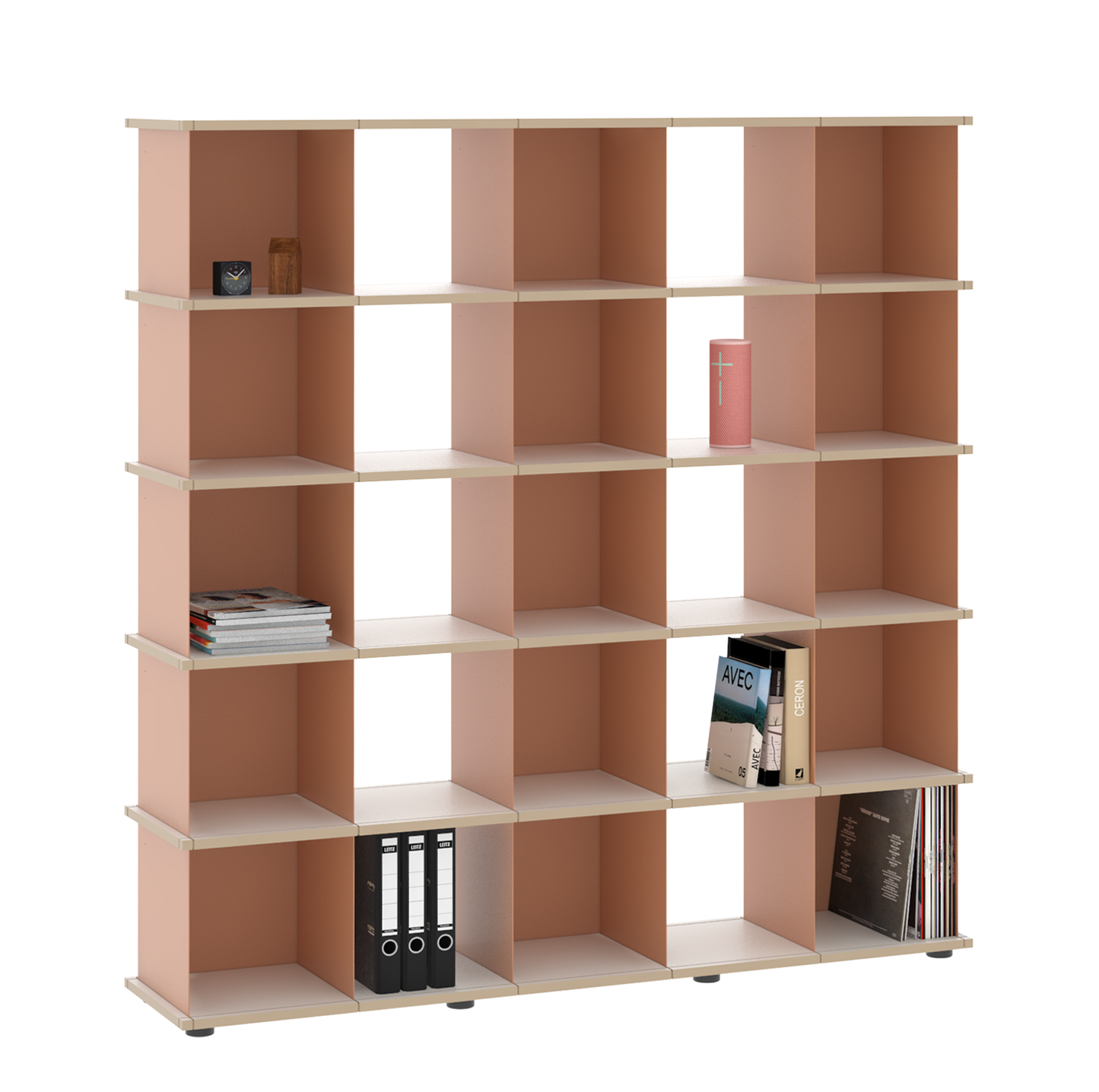 YU SHELF 5er / MDF Weiß