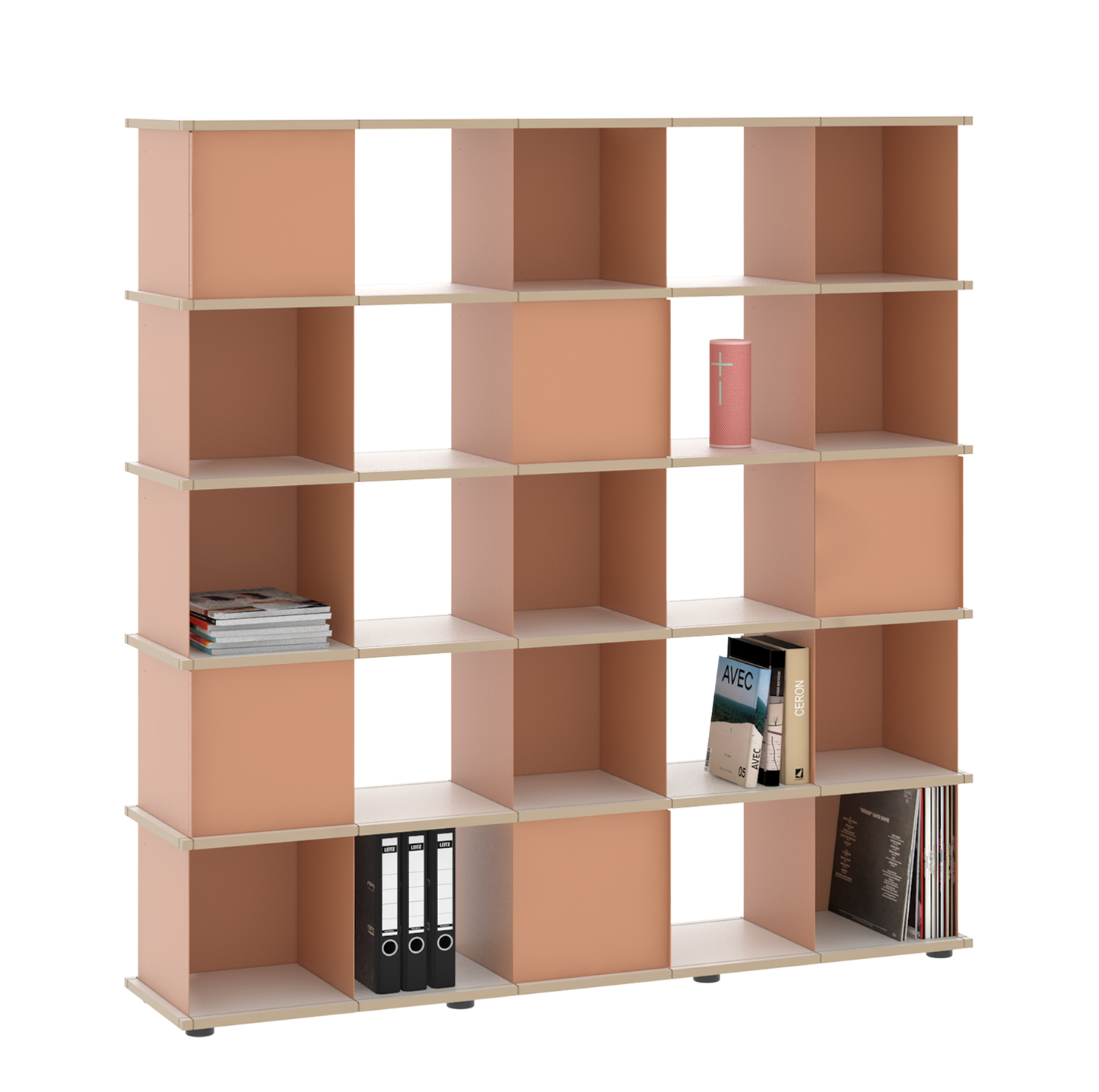 YU SHELF 5er / MDF Weiß