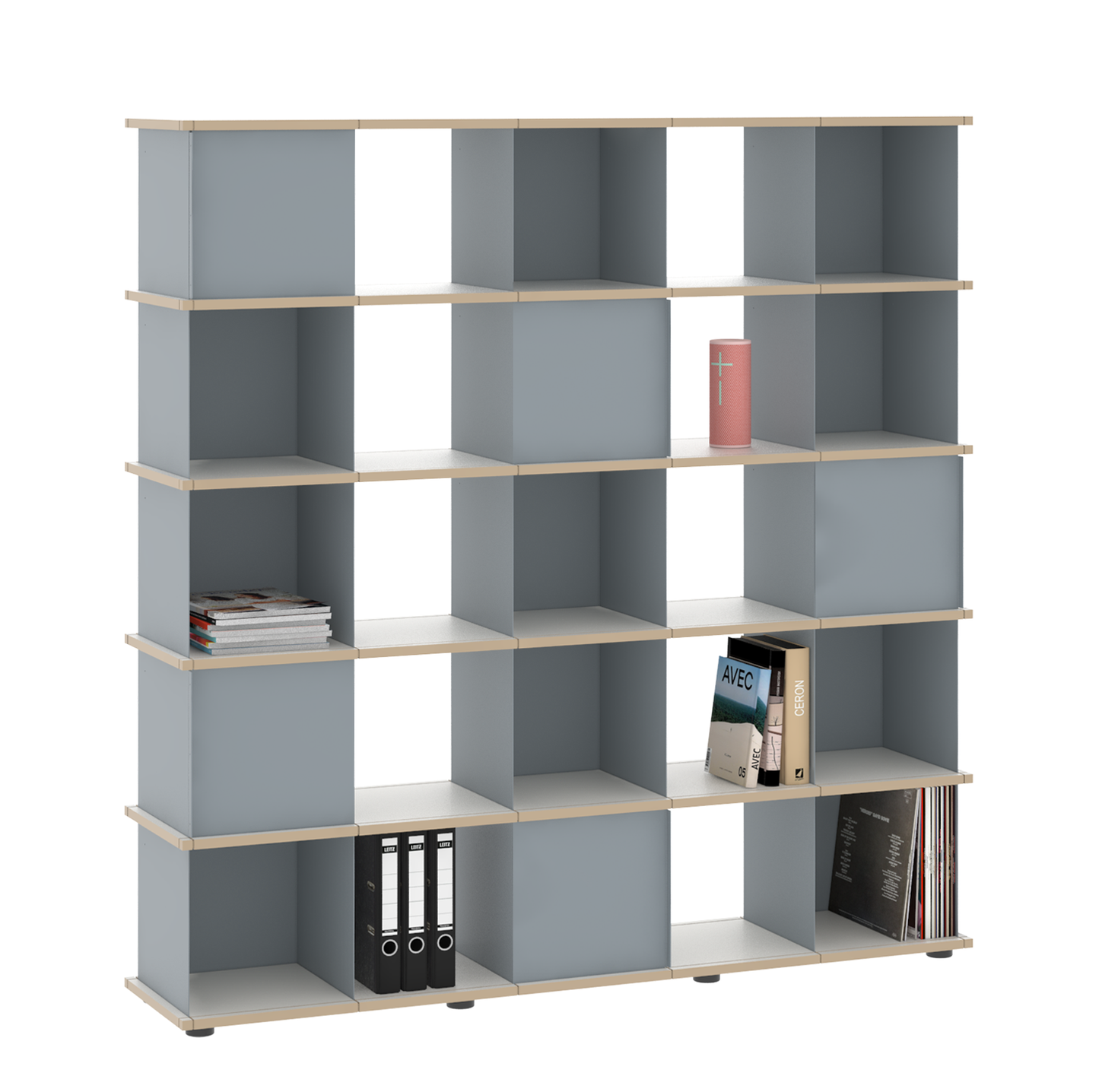 YU SHELF 5er / MDF Weiß