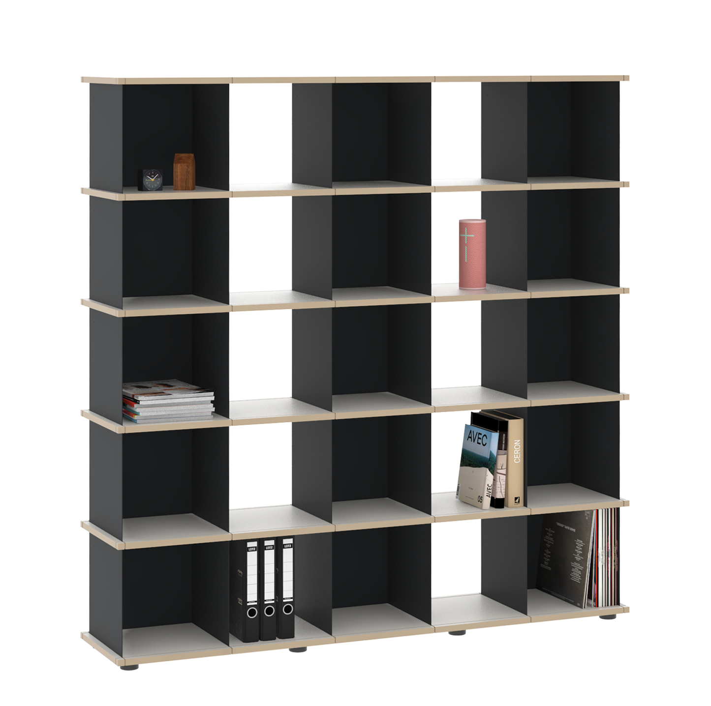 YU SHELF 5er / MDF Weiß