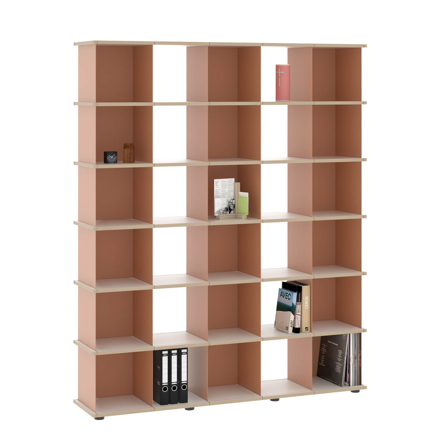 YU SHELF 5er / MDF Weiß