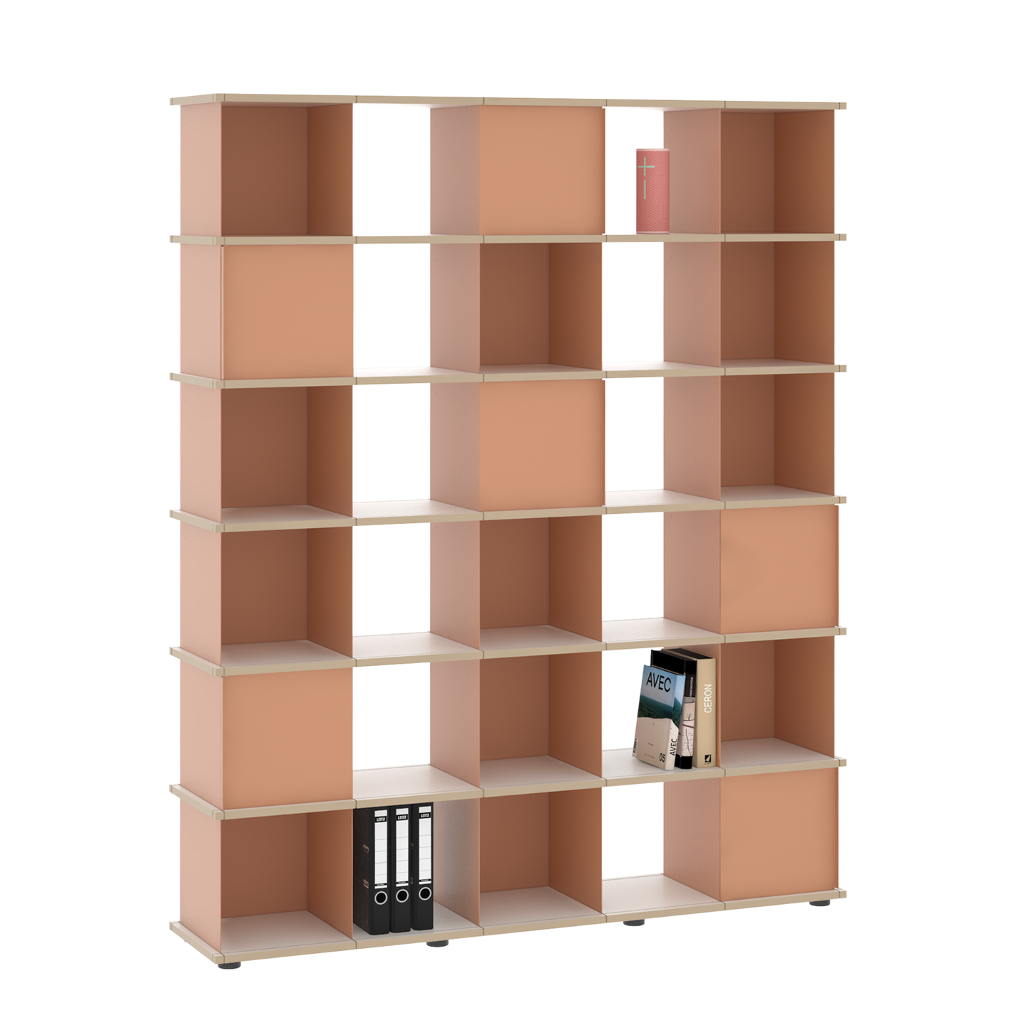 YU SHELF 5er / MDF Weiß