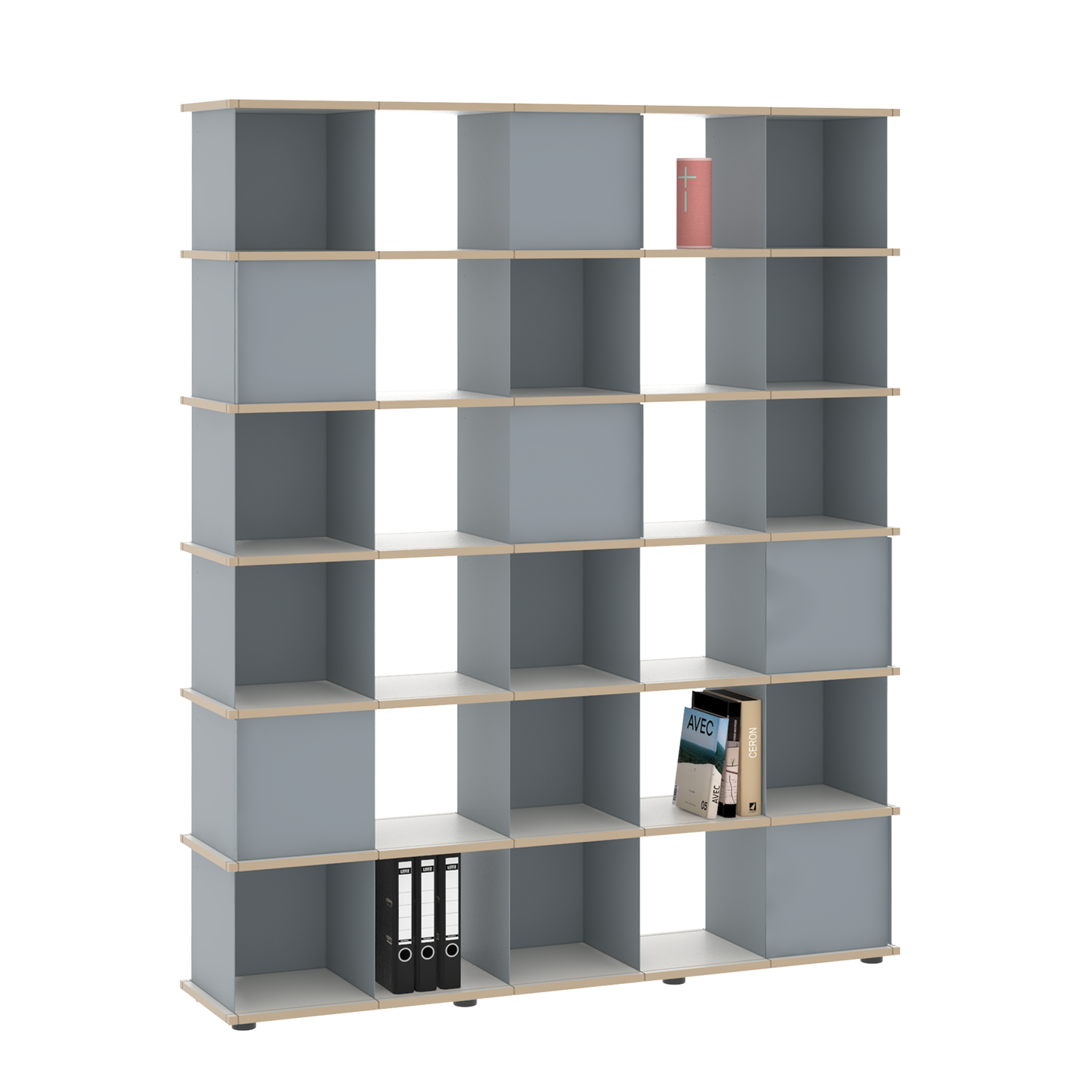 YU SHELF 5er / MDF Weiß