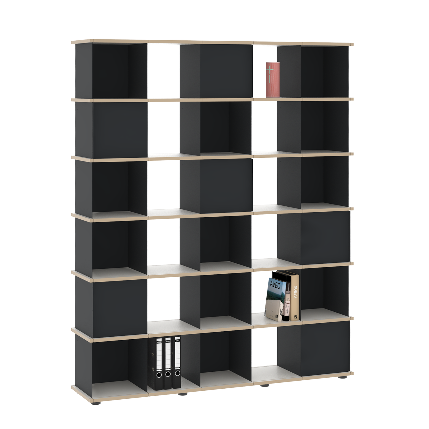 YU SHELF 5er / MDF Weiß