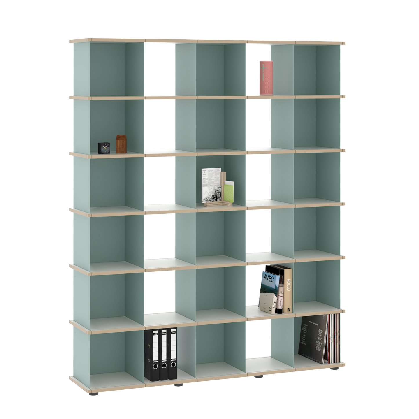 YU SHELF 5er / MDF Weiß