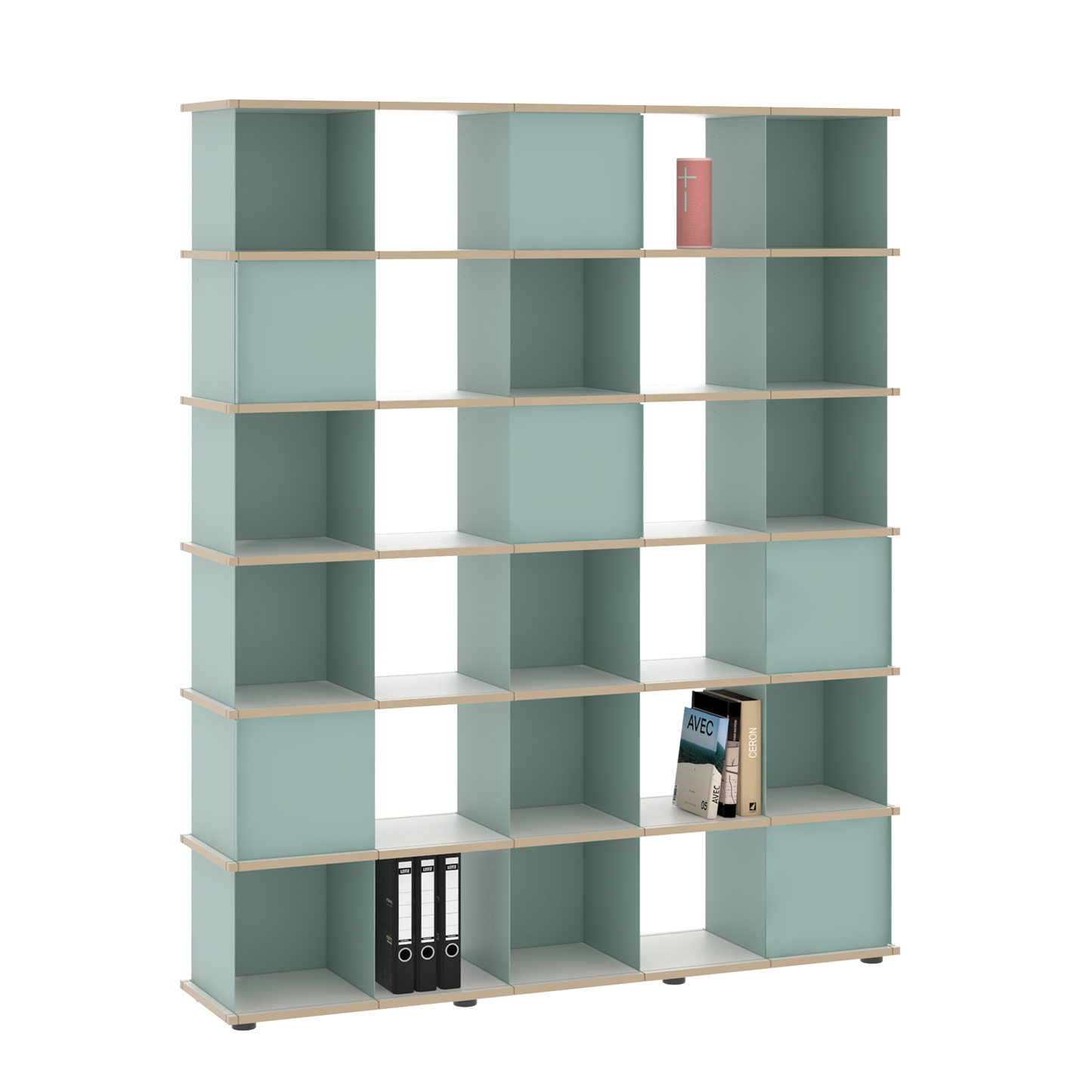 YU SHELF 5er / MDF Weiß