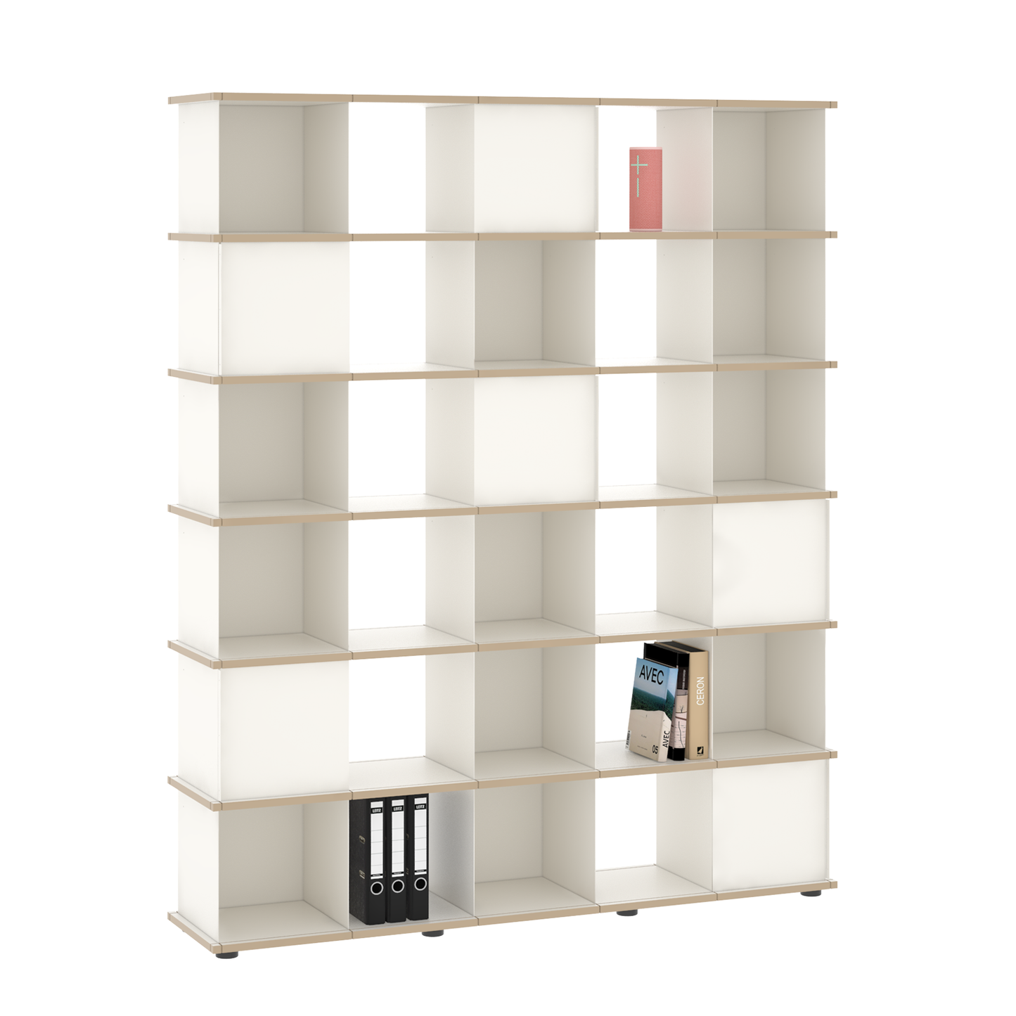 YU SHELF 5er / MDF Weiß