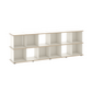 YU SHELF 6er / MDF weiß