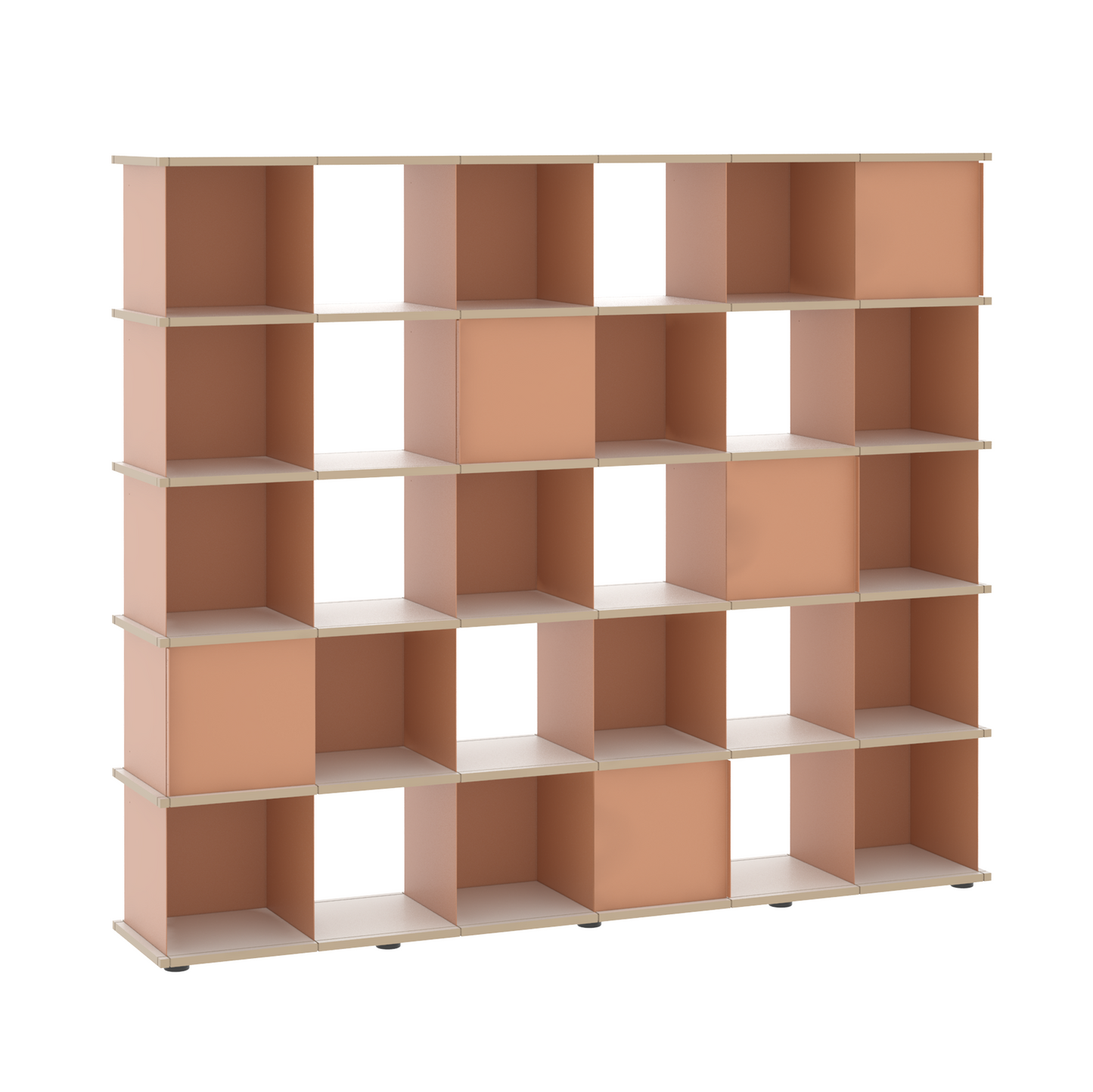 YU SHELF 6er / MDF weiß