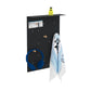 LY WARDROBE with 3 pieces of LY oak coat hooks