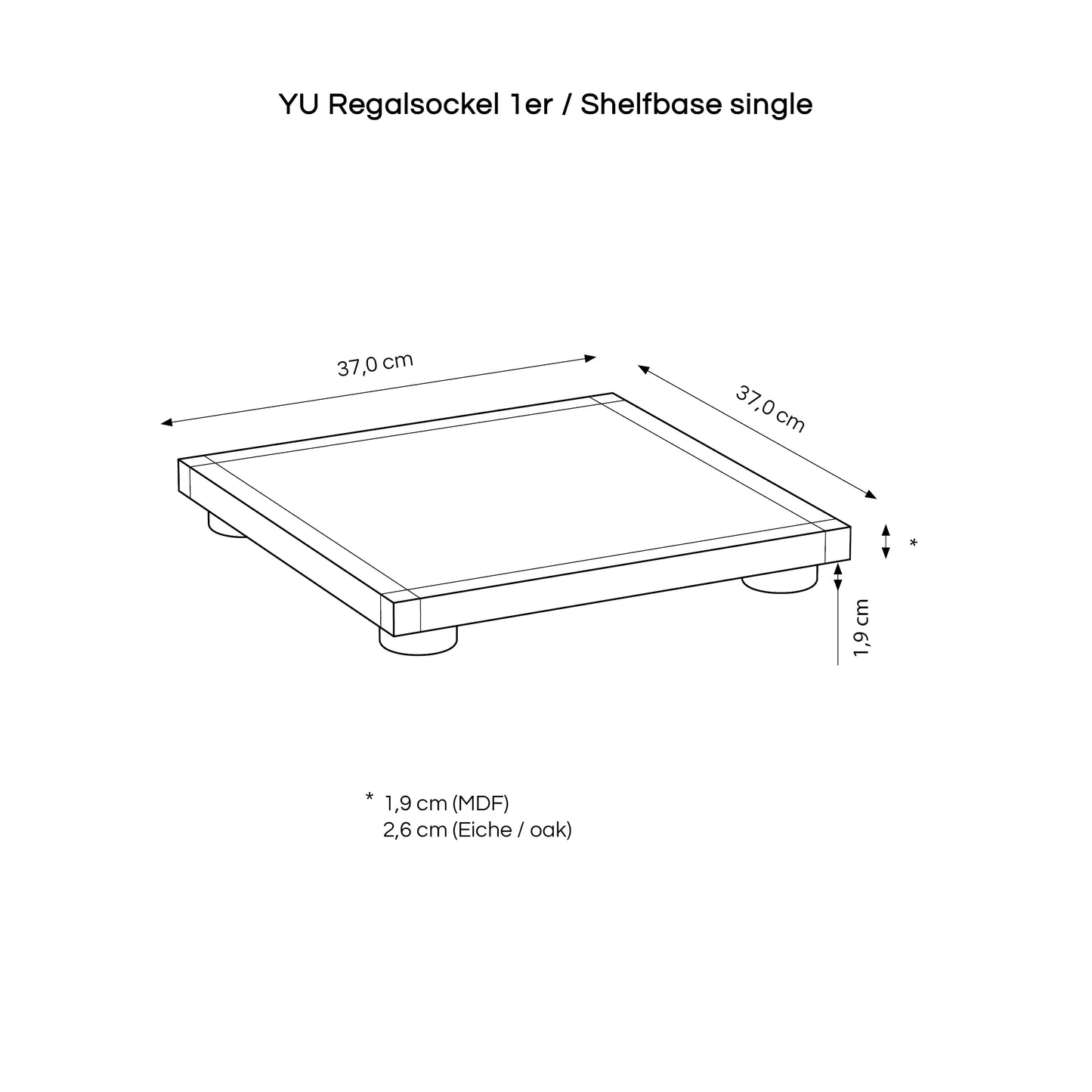 YU shelfbase / 1 series / 3 series / 5 series