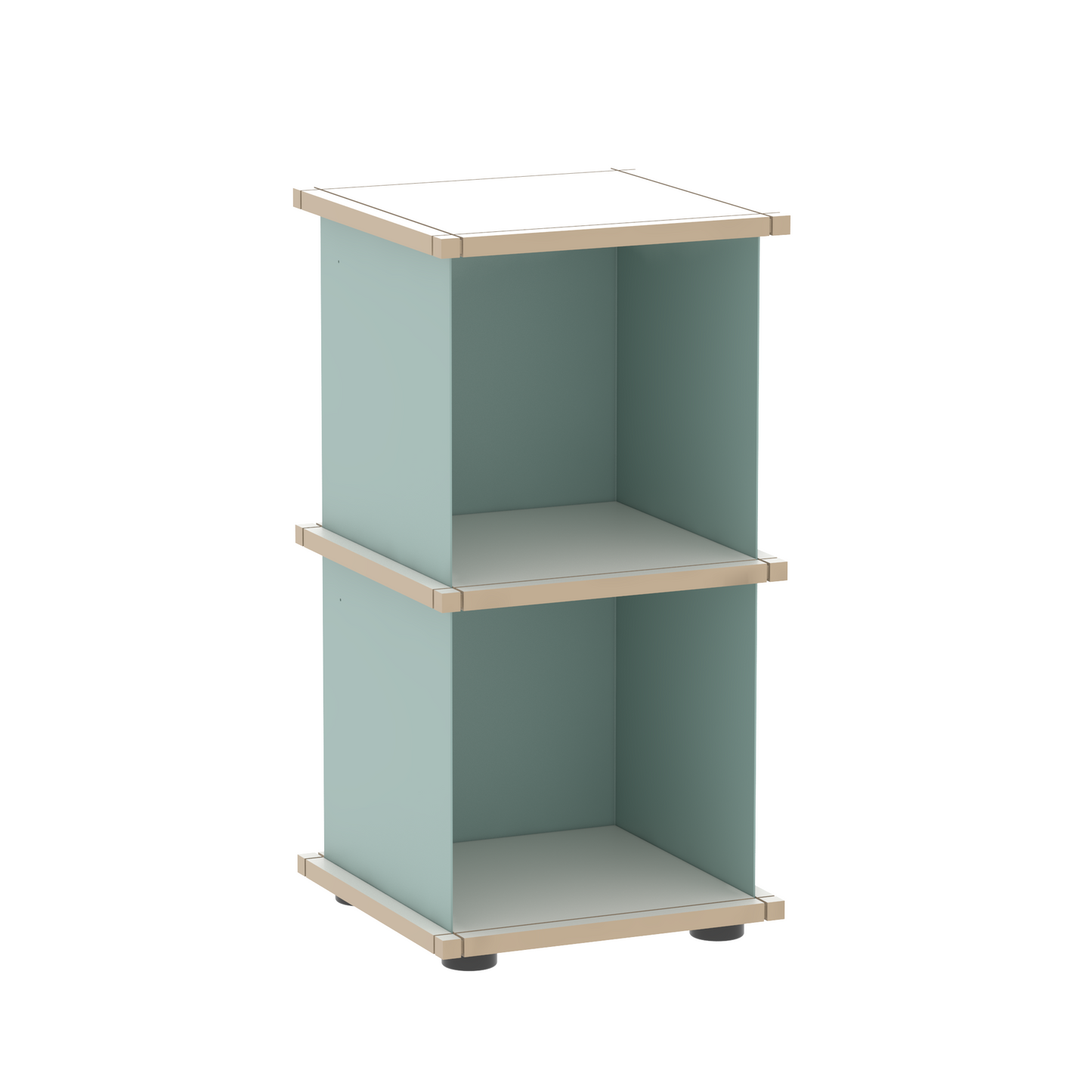 YU SHELF 1 series / MDF white