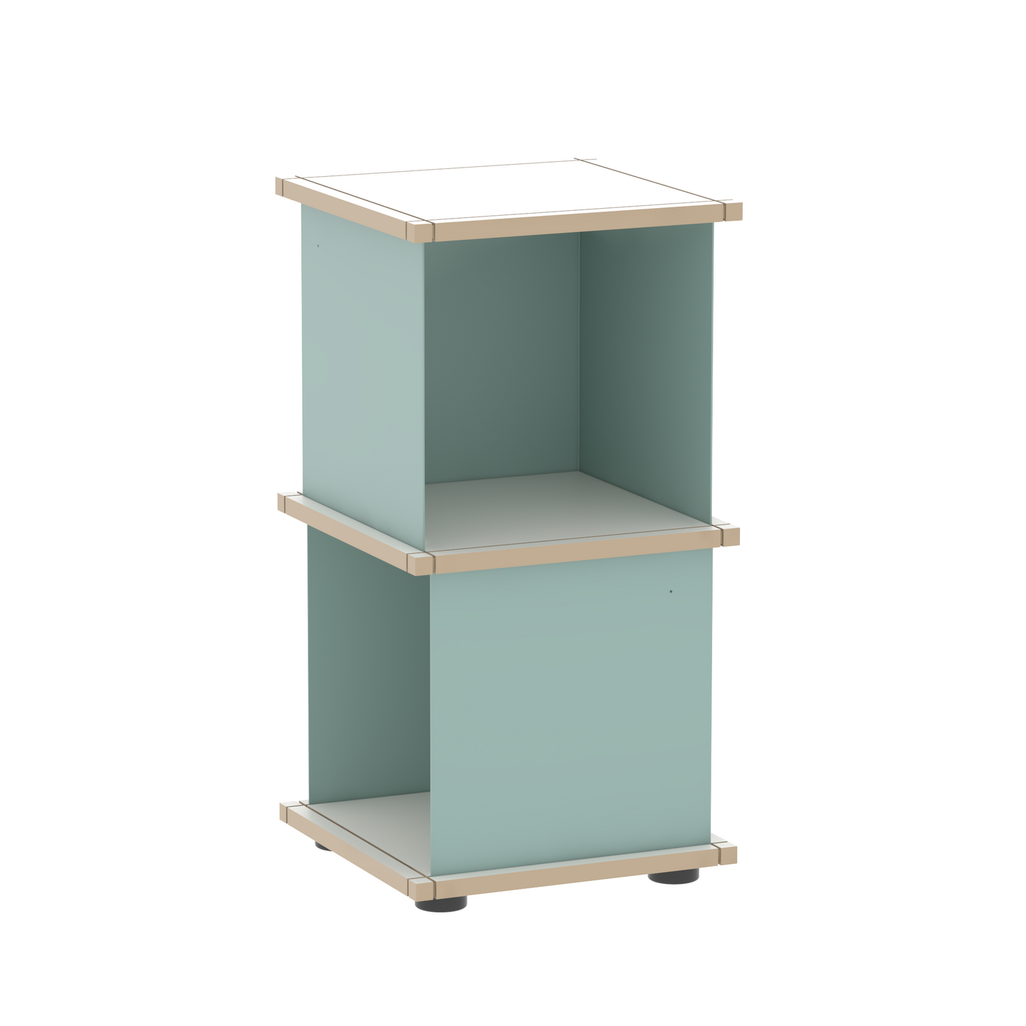 YU SHELF 1 series / MDF white