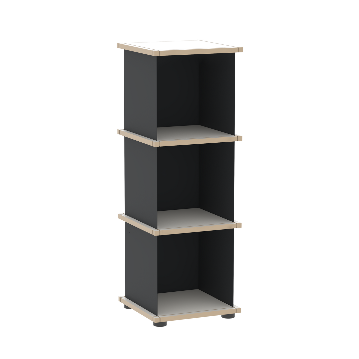 YU SHELF 1er / MDF weiß