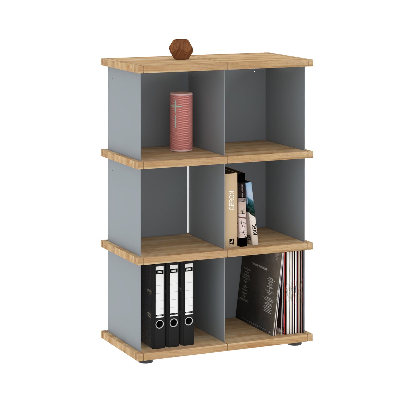 YU SHELF 2er / Eiche geölt