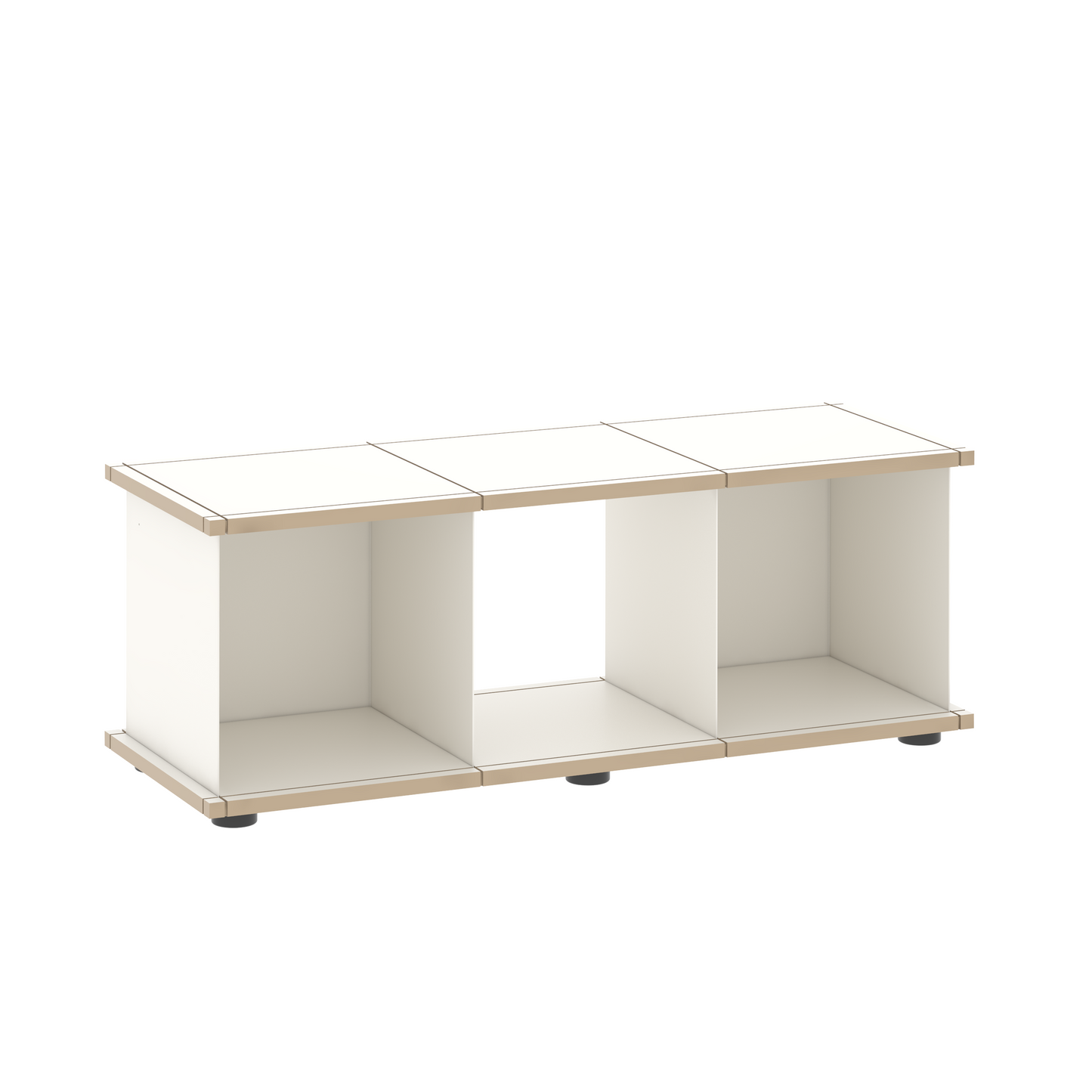 YU SHELF 3 series / MDF white