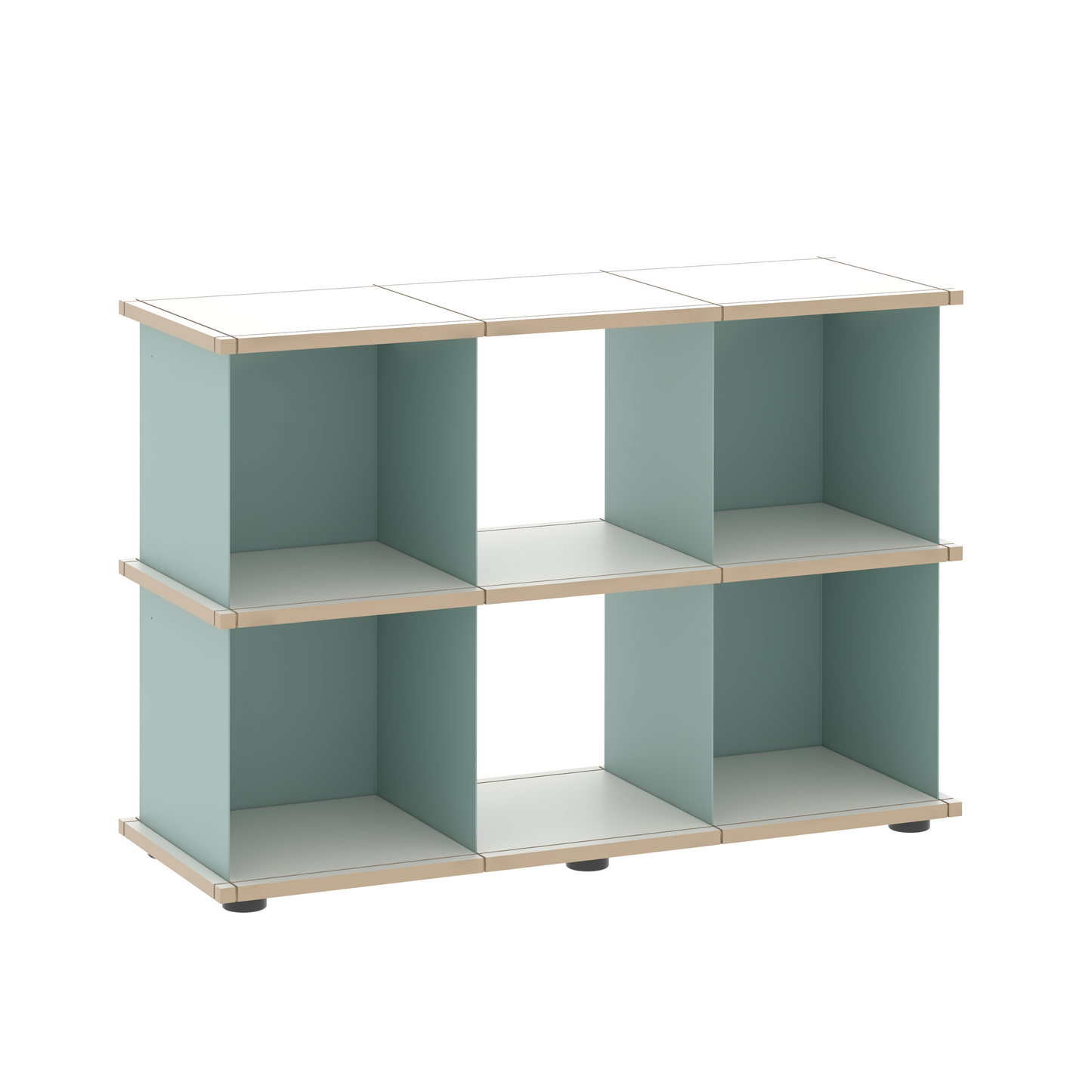 YU SHELF 3 series / MDF white