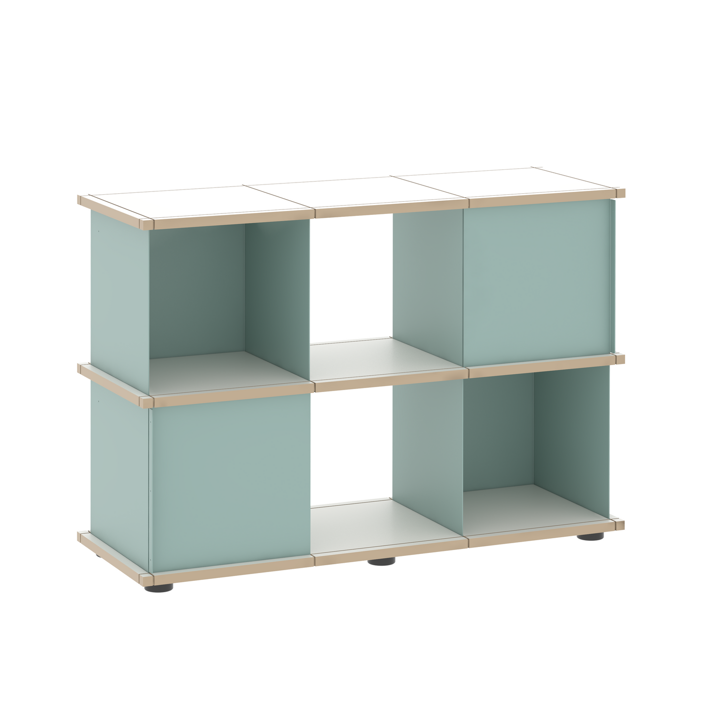 YU SHELF 3 series / MDF white