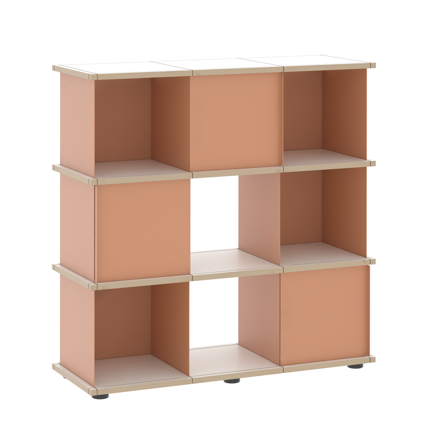 YU SHELF 3 series / MDF white