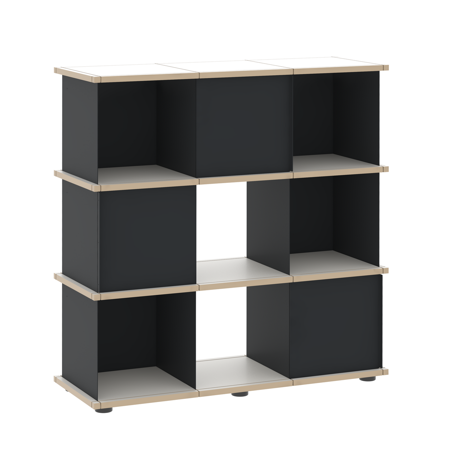 YU SHELF 3 series / MDF white