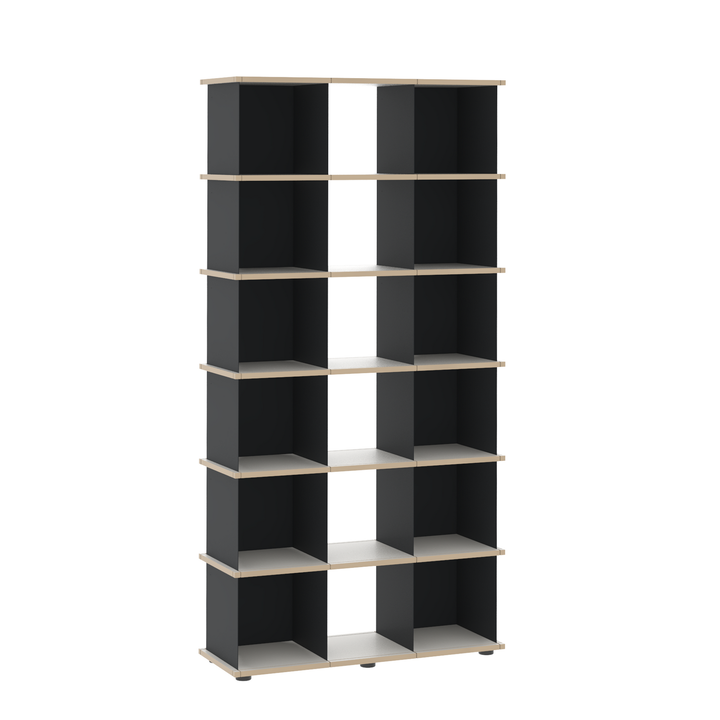 YU SHELF 3 series / MDF white