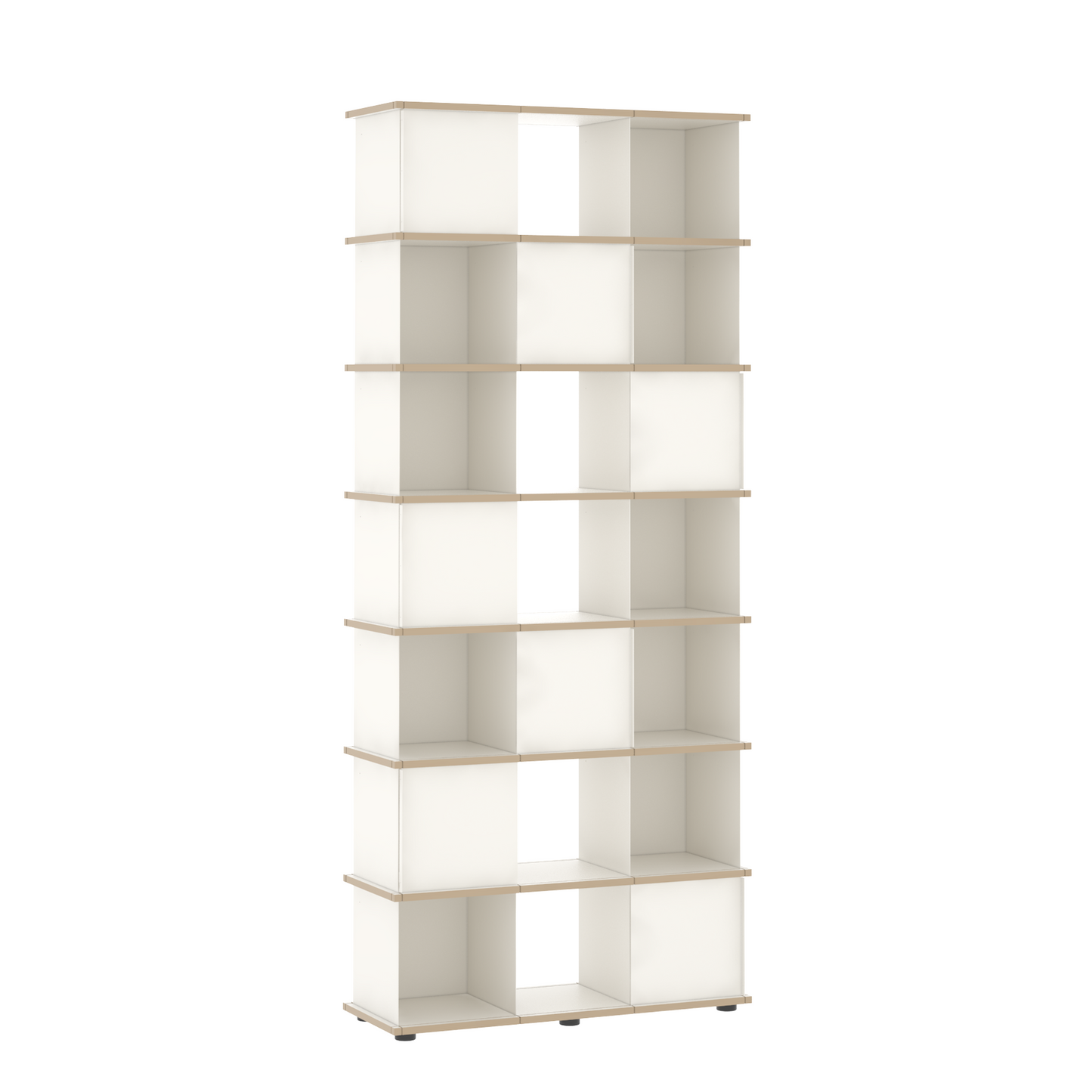 YU SHELF 3 series / MDF white