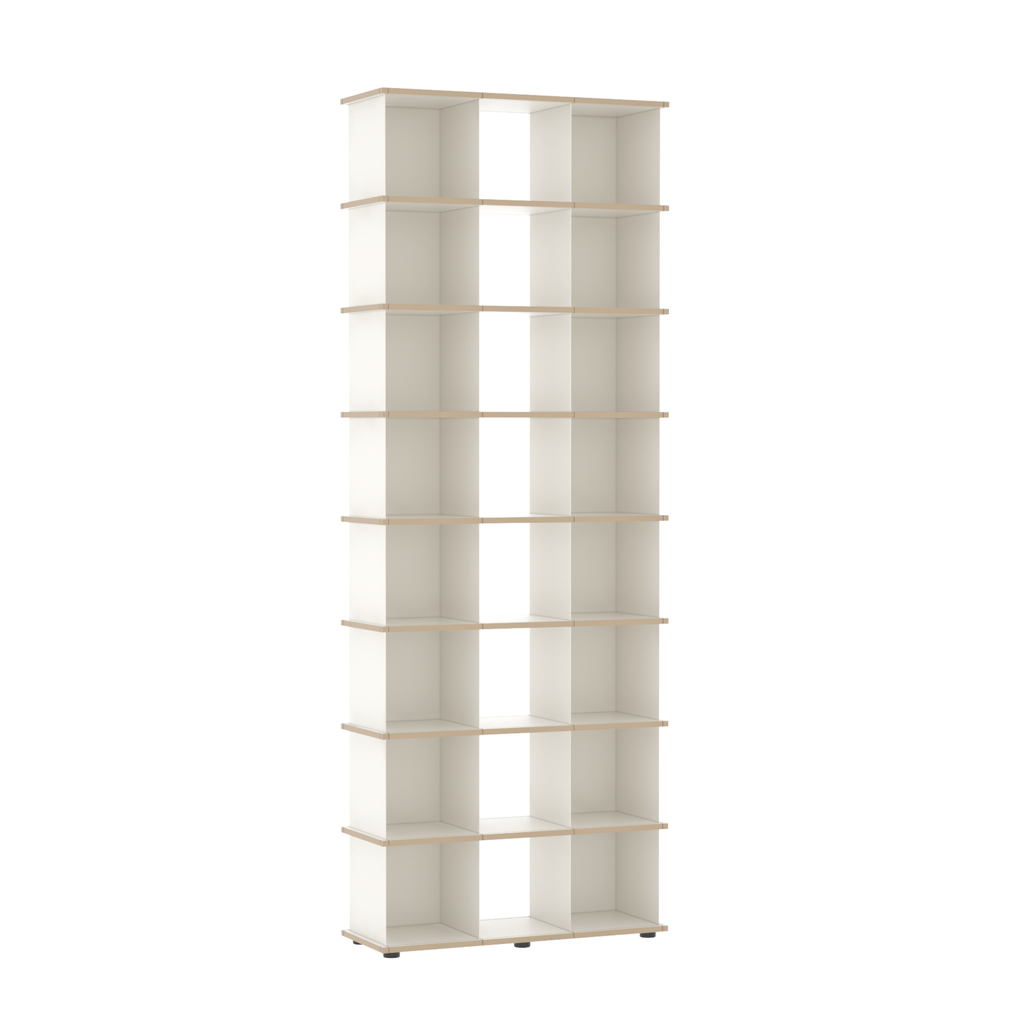 YU SHELF 3 series / MDF white